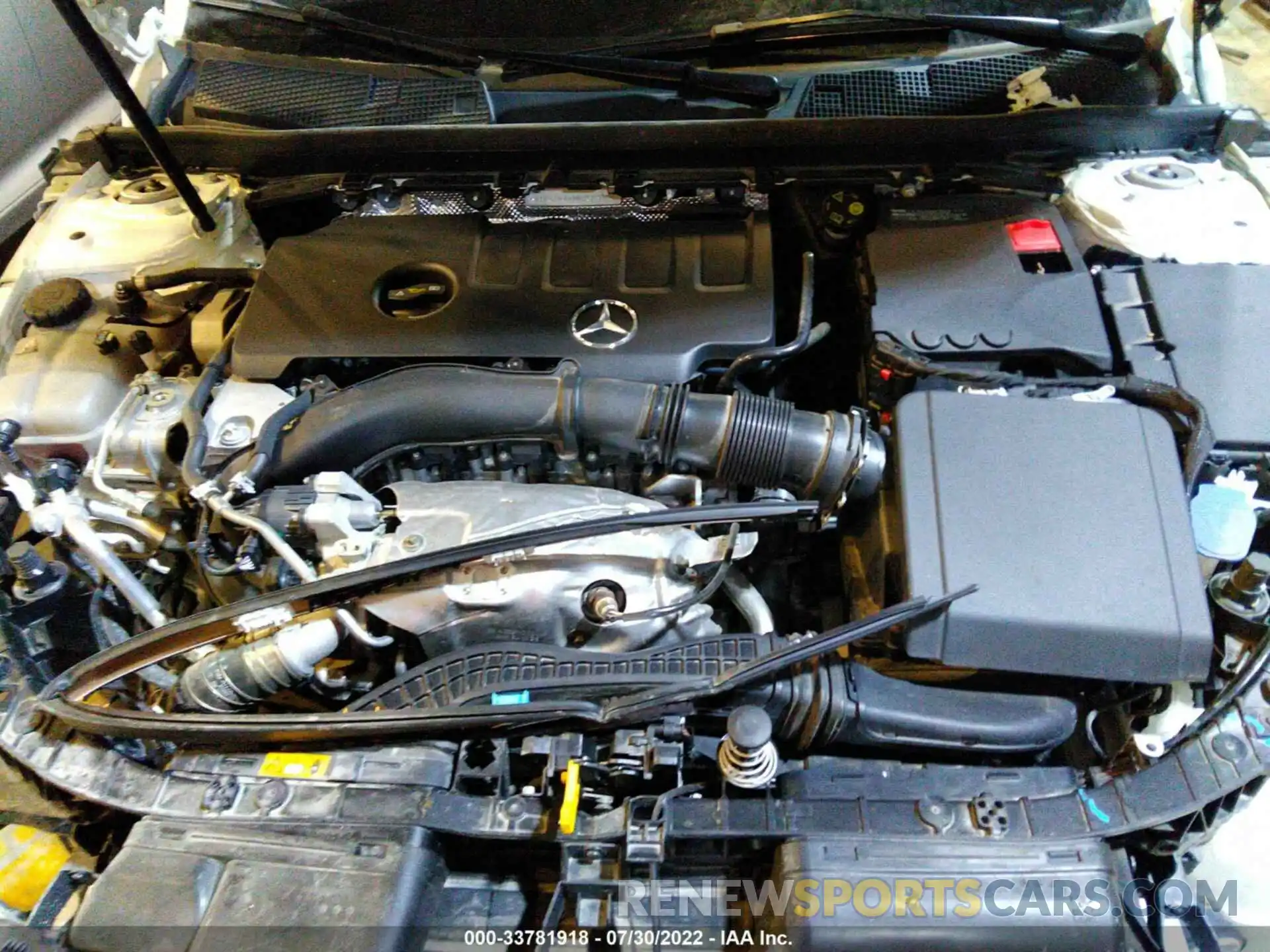 10 Photograph of a damaged car 00K5J4GB8MN157307 MERCEDES-BENZ CLA 2021