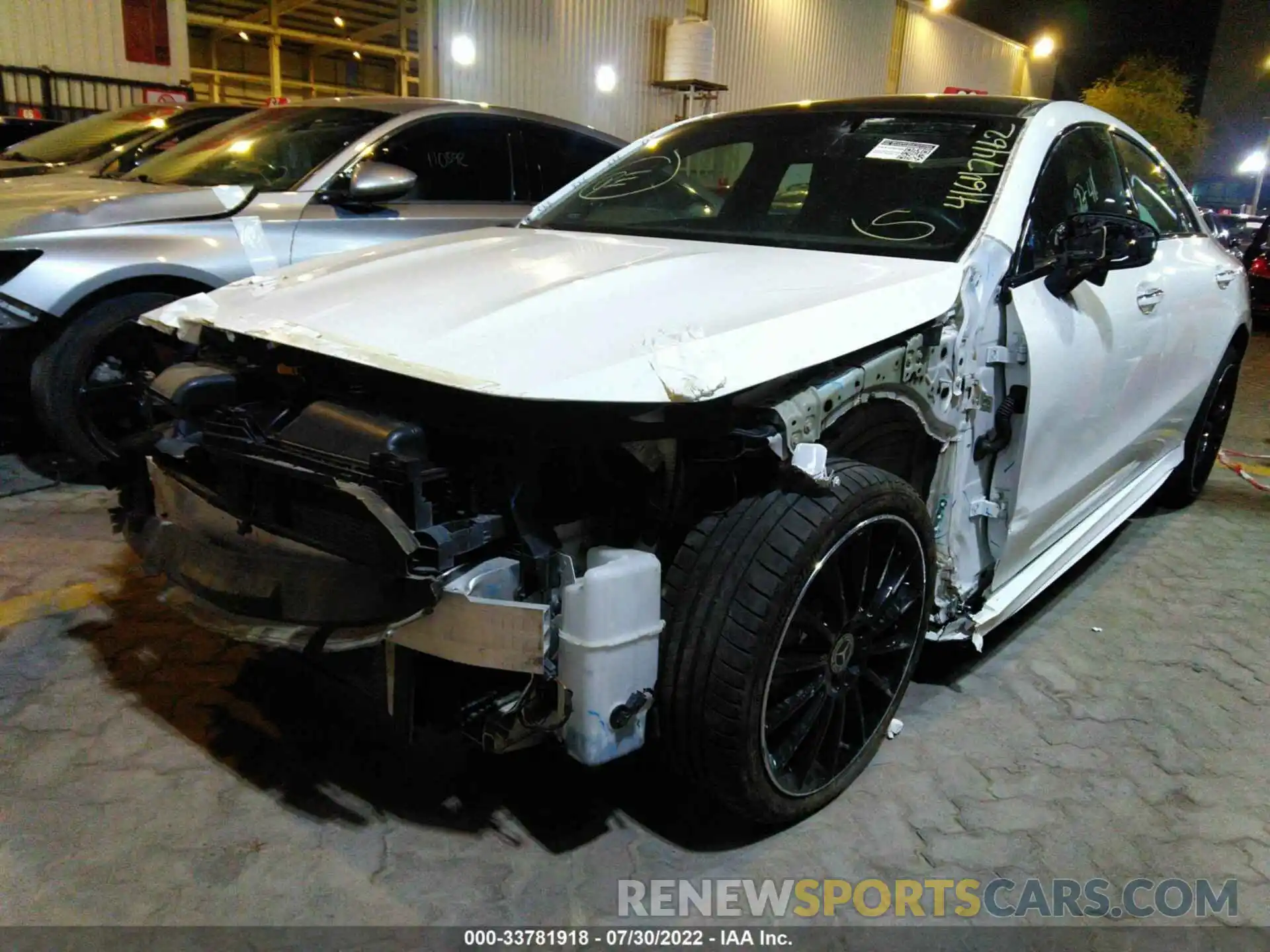 2 Photograph of a damaged car 00K5J4GB8MN157307 MERCEDES-BENZ CLA 2021