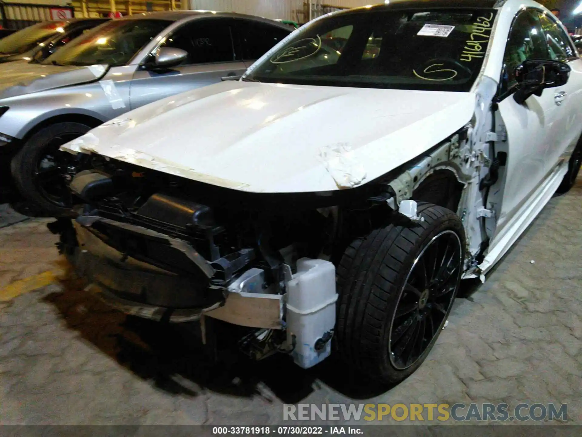 6 Photograph of a damaged car 00K5J4GB8MN157307 MERCEDES-BENZ CLA 2021