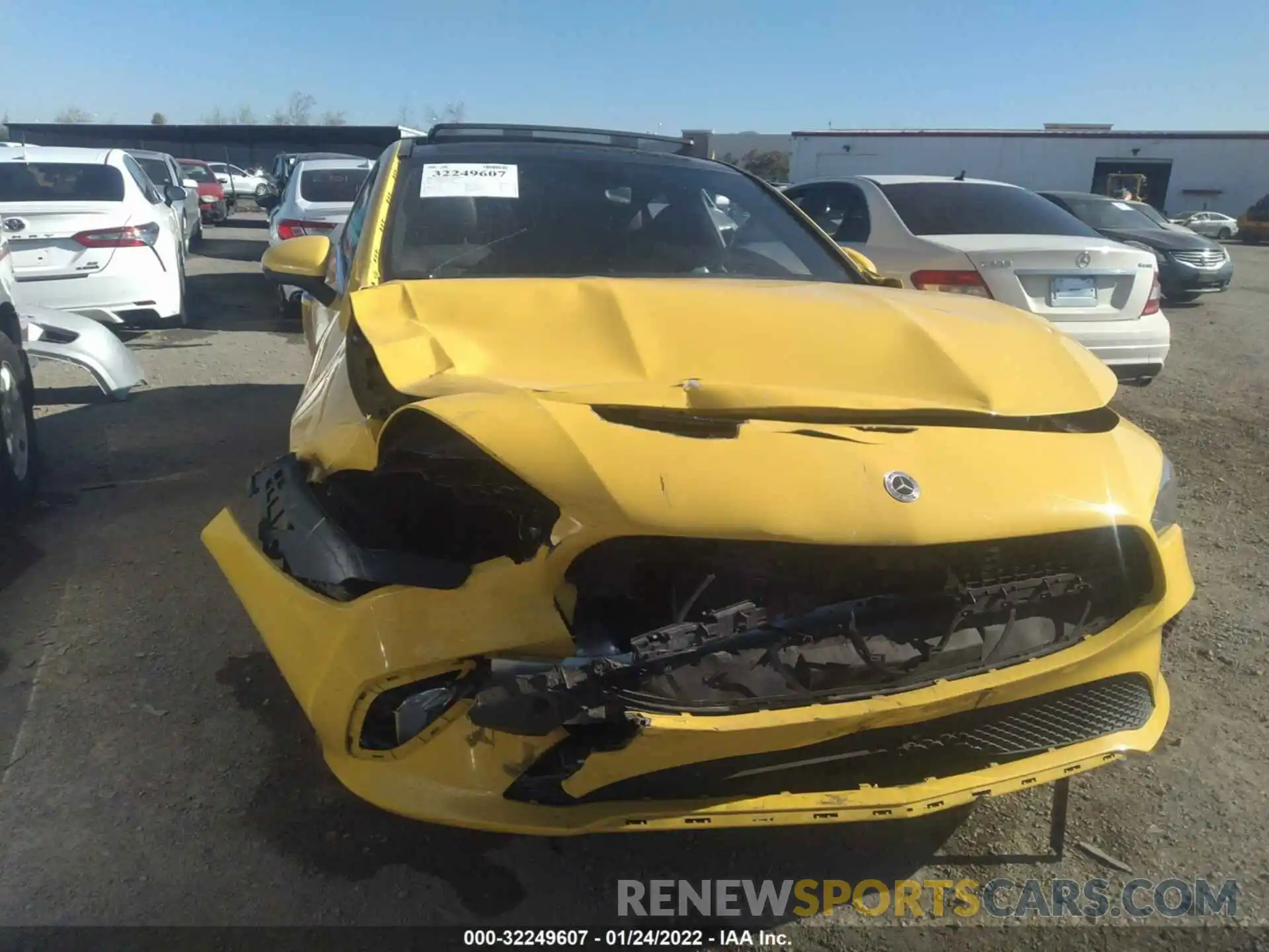 6 Photograph of a damaged car W1K5J4GB0MN162176 MERCEDES-BENZ CLA 2021