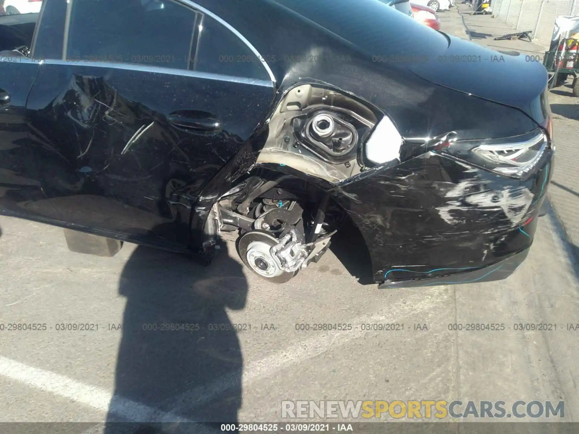 6 Photograph of a damaged car W1K5J4GB2MN165886 MERCEDES-BENZ CLA 2021