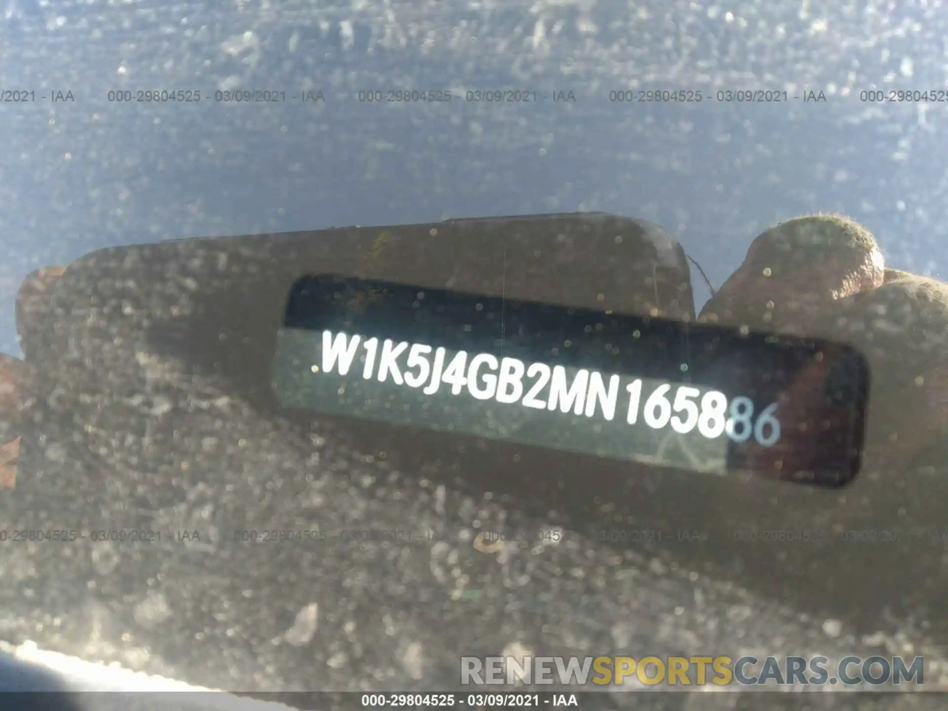 9 Photograph of a damaged car W1K5J4GB2MN165886 MERCEDES-BENZ CLA 2021