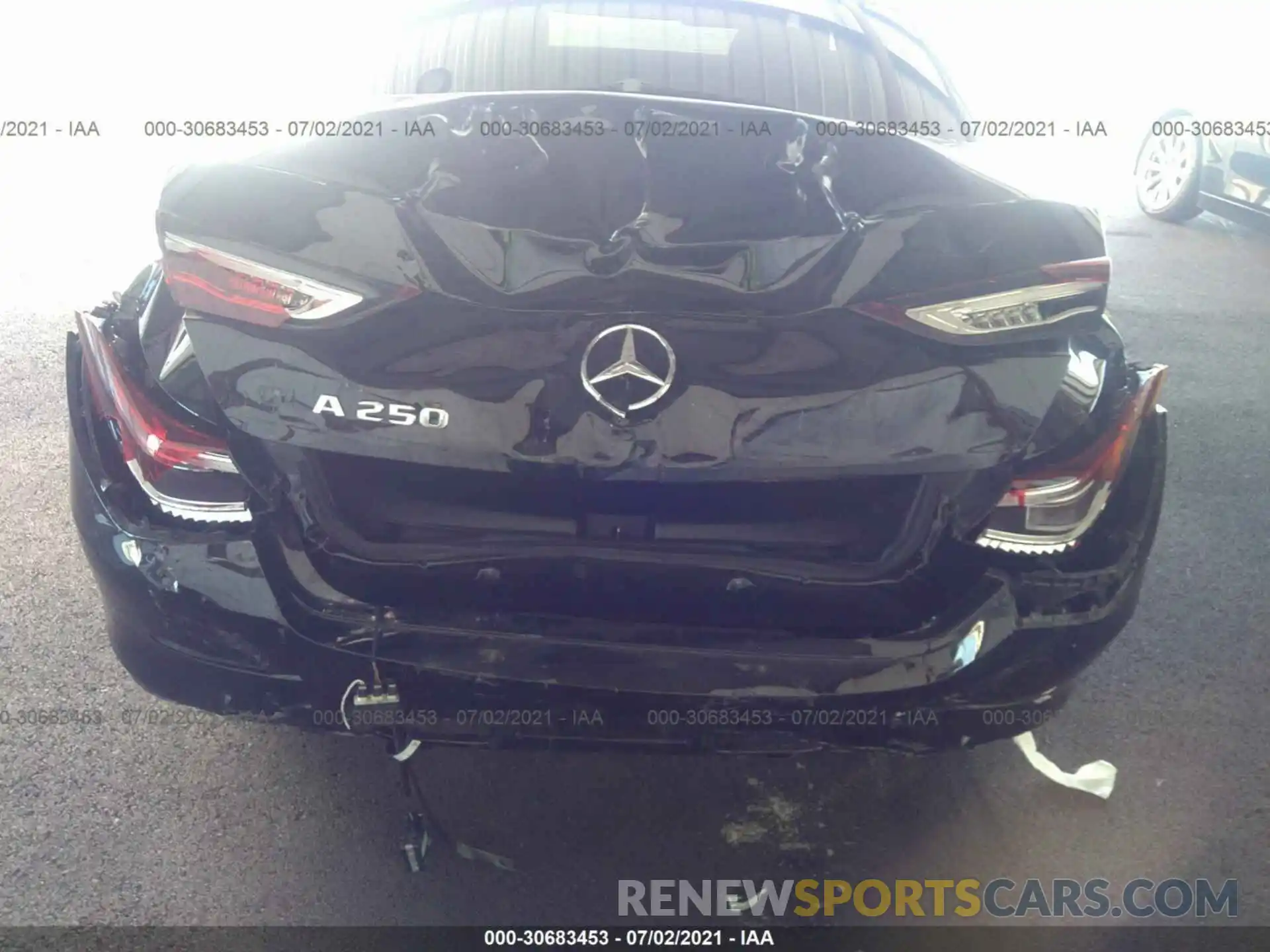 6 Photograph of a damaged car W1K5J4GB3MN165041 MERCEDES-BENZ CLA 2021