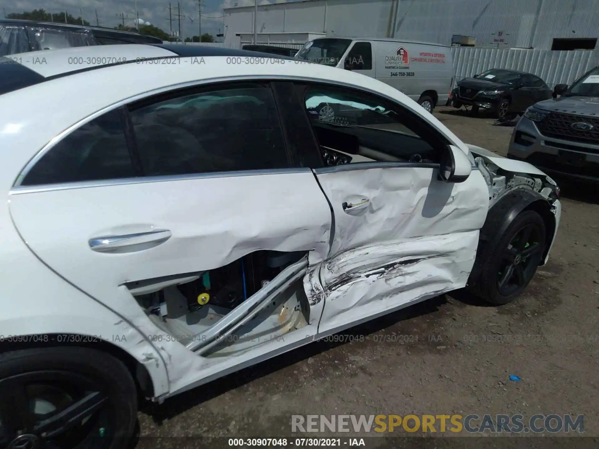 6 Photograph of a damaged car W1K5J4GB3MN192398 MERCEDES-BENZ CLA 2021