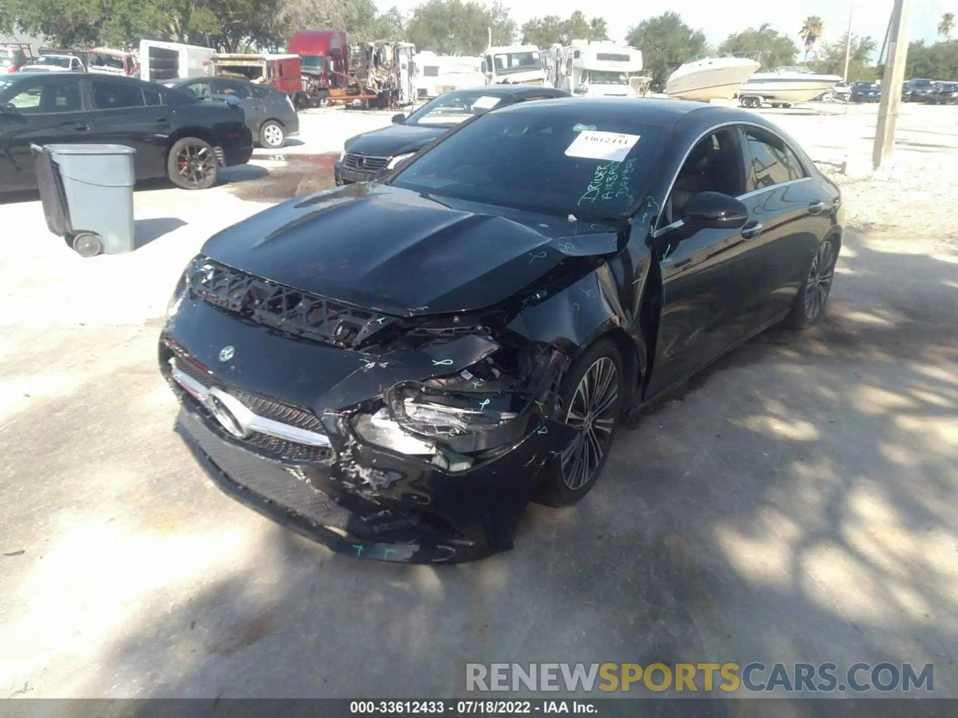 6 Photograph of a damaged car W1K5J4GB4MN218202 MERCEDES-BENZ CLA 2021