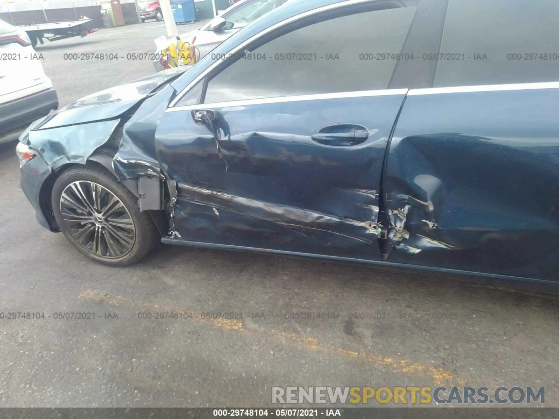 6 Photograph of a damaged car W1K5J4GB5MN178082 MERCEDES-BENZ CLA 2021