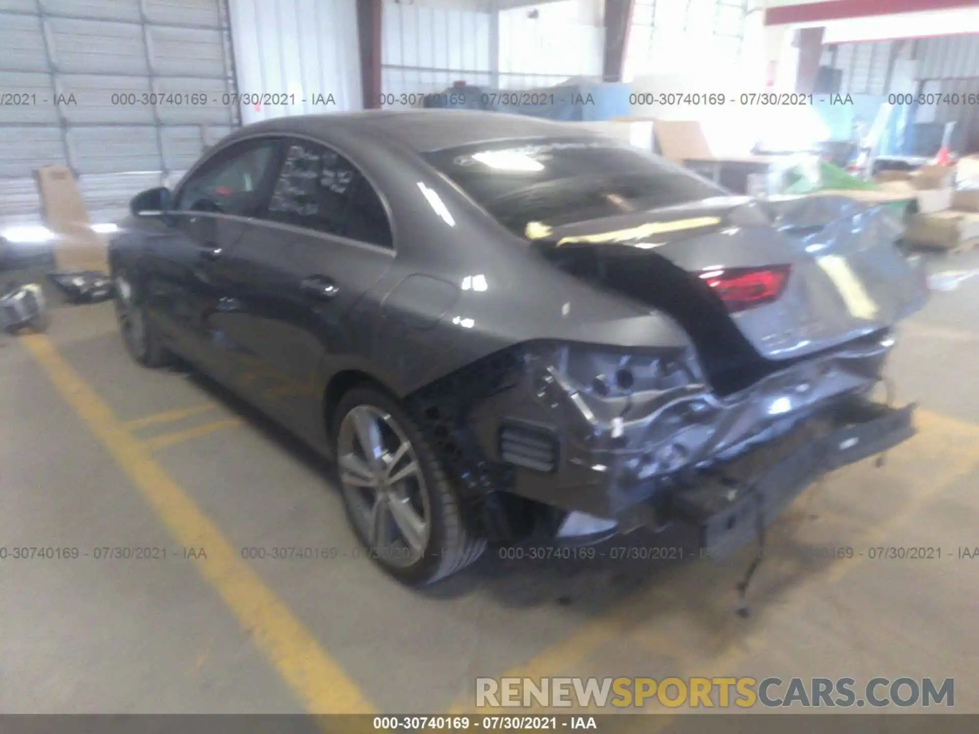 3 Photograph of a damaged car W1K5J4GB5MN186232 MERCEDES-BENZ CLA 2021