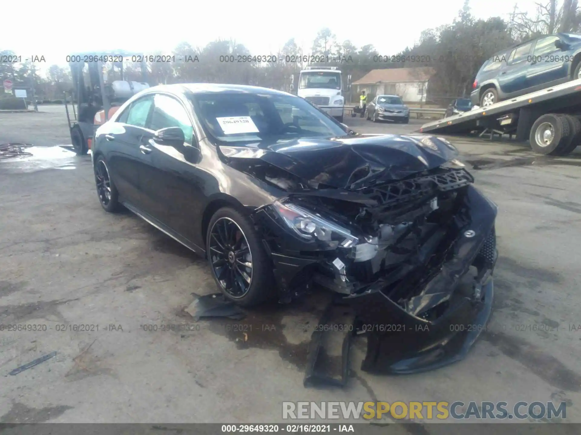 3 Photograph of a damaged car W1K5J4GB6MN192220 MERCEDES-BENZ CLA 2021