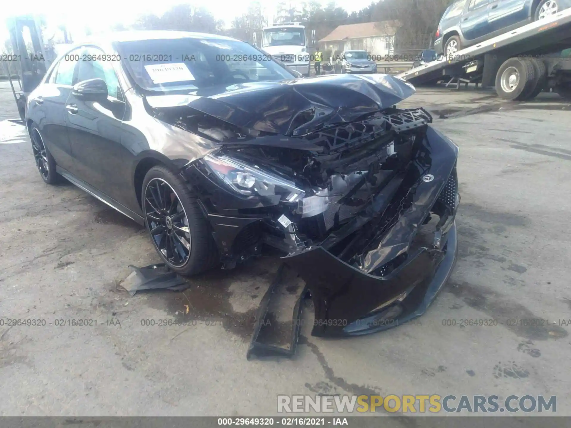 6 Photograph of a damaged car W1K5J4GB6MN192220 MERCEDES-BENZ CLA 2021