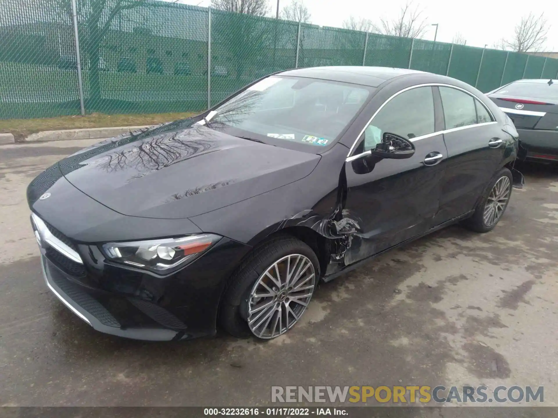 2 Photograph of a damaged car W1K5J4HB0MN171832 MERCEDES-BENZ CLA 2021