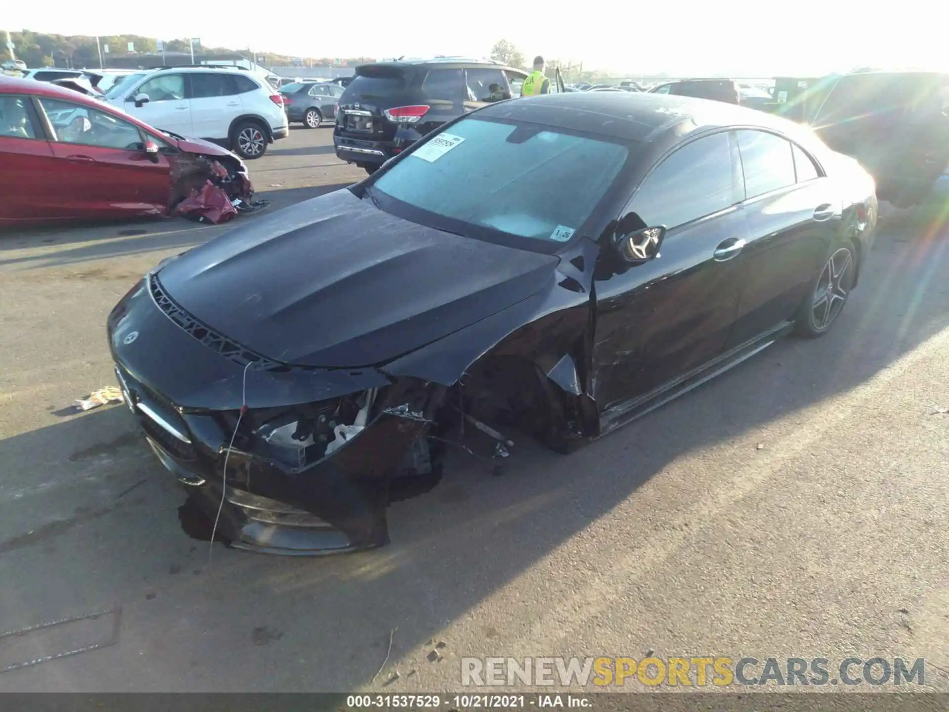 6 Photograph of a damaged car W1K5J4HB0MN179140 MERCEDES-BENZ CLA 2021