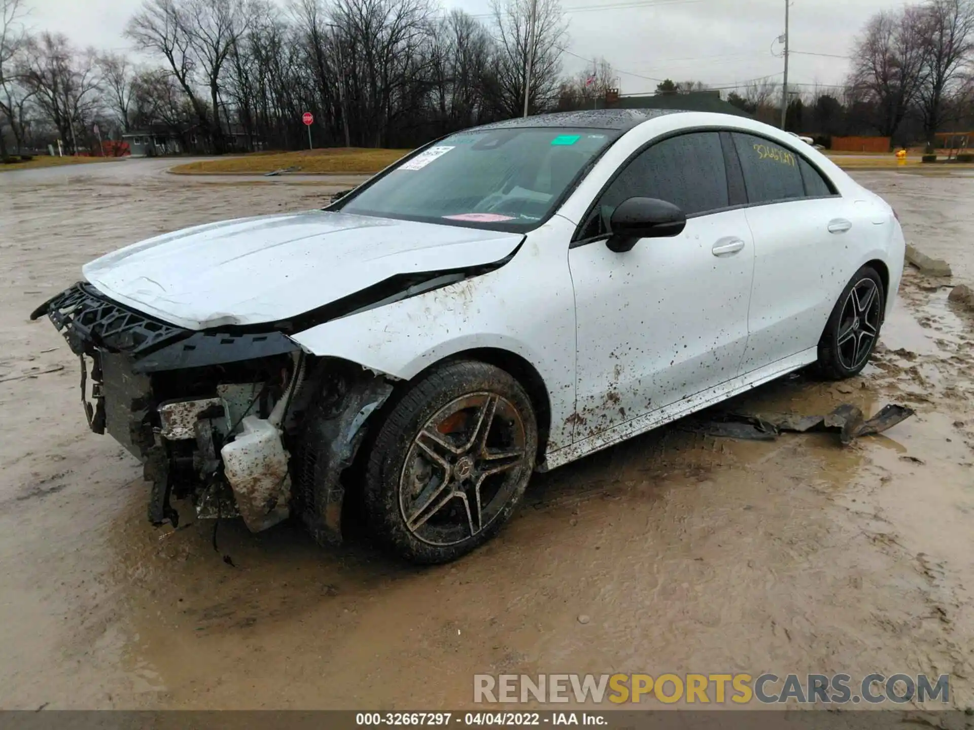 2 Photograph of a damaged car W1K5J4HB1MN148642 MERCEDES-BENZ CLA 2021