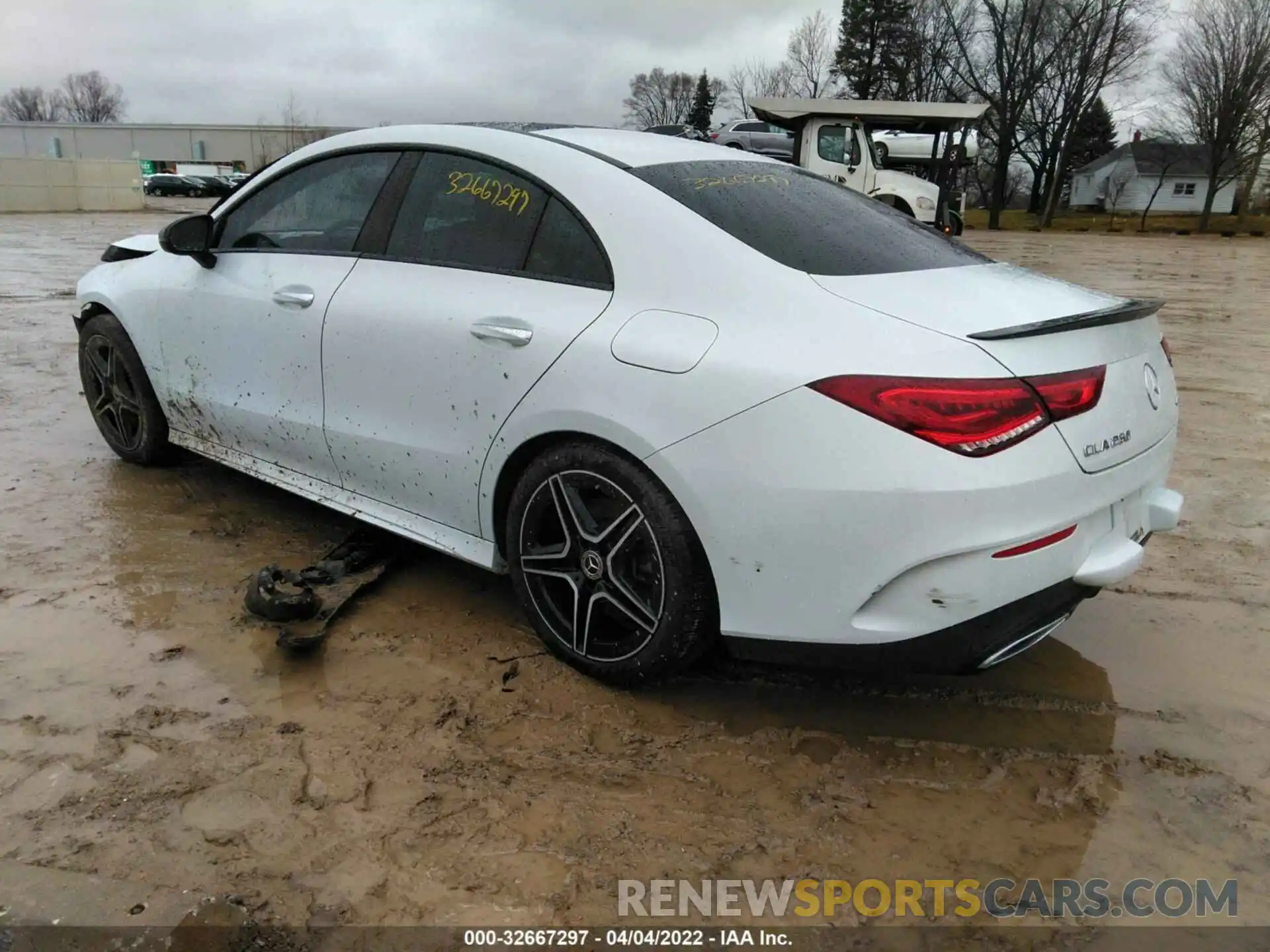 3 Photograph of a damaged car W1K5J4HB1MN148642 MERCEDES-BENZ CLA 2021