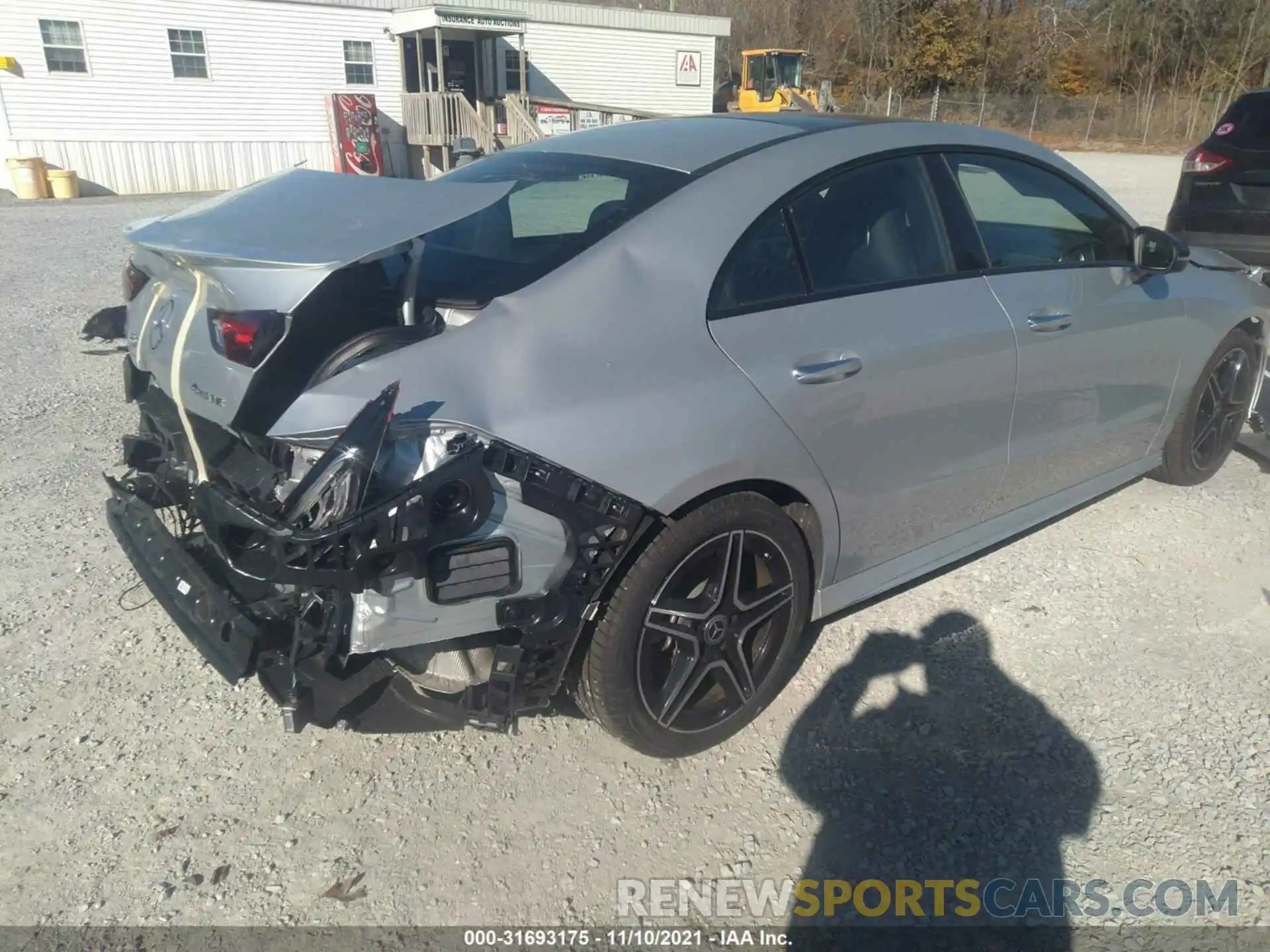 4 Photograph of a damaged car W1K5J4HB1MN189532 MERCEDES-BENZ CLA 2021