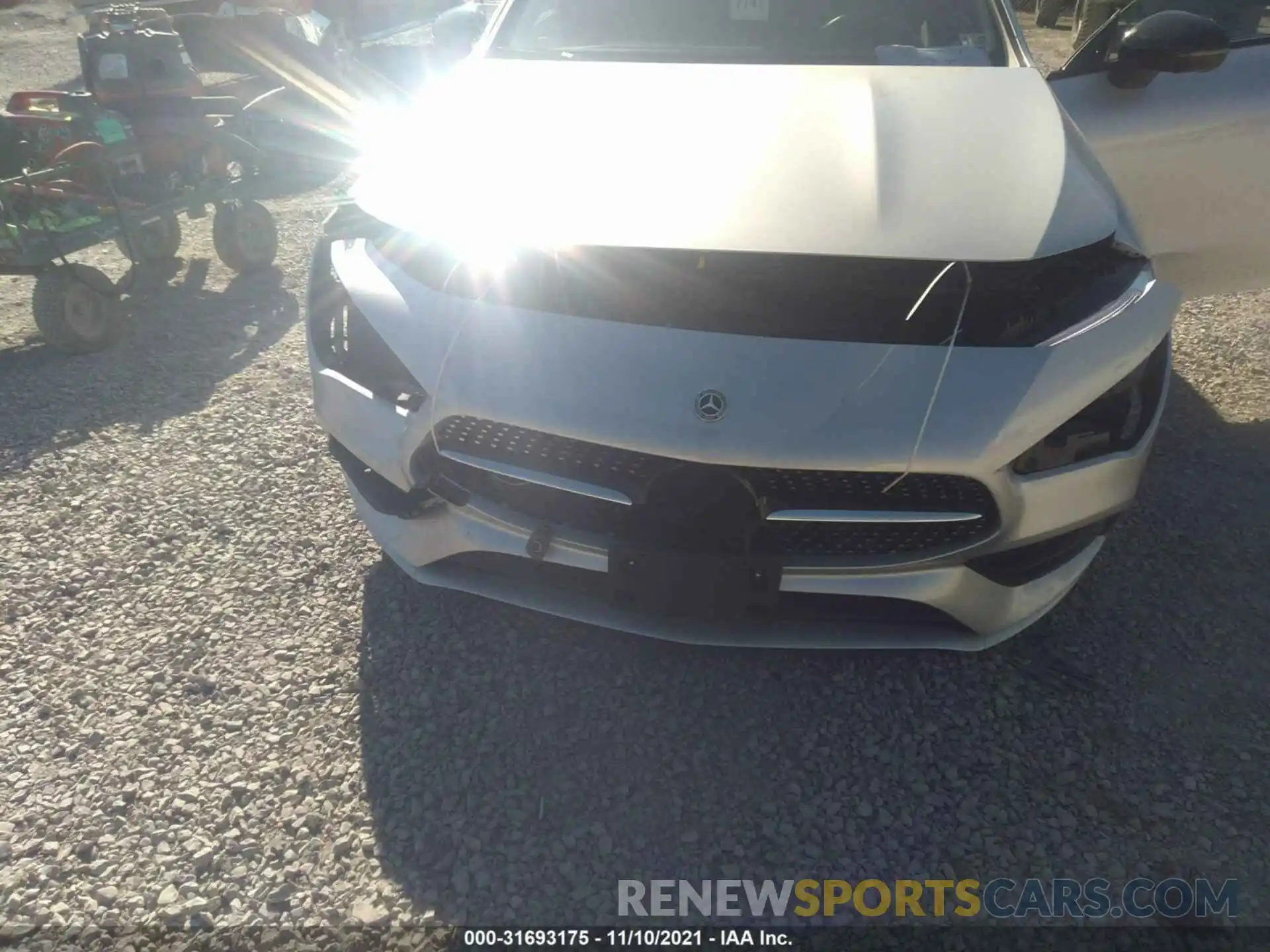 6 Photograph of a damaged car W1K5J4HB1MN189532 MERCEDES-BENZ CLA 2021