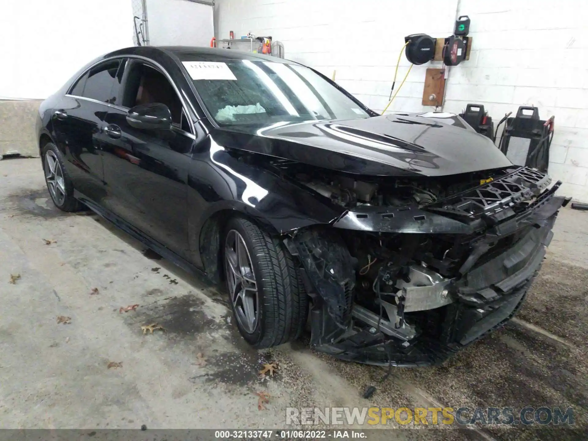 1 Photograph of a damaged car W1K5J4HB1MN201629 MERCEDES-BENZ CLA 2021