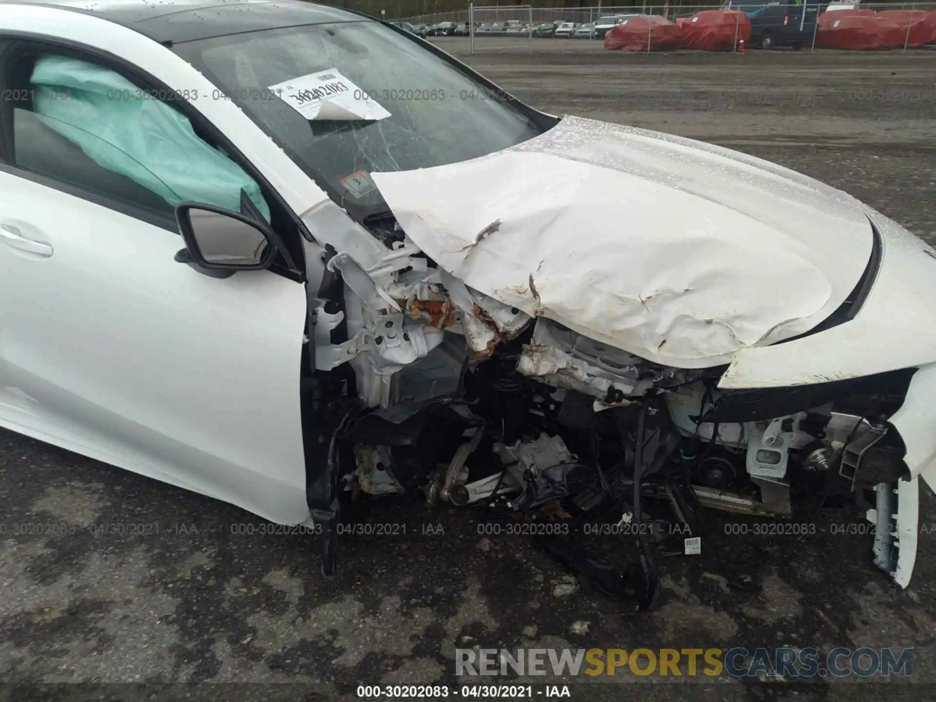 6 Photograph of a damaged car W1K5J4HB3MN158668 MERCEDES-BENZ CLA 2021