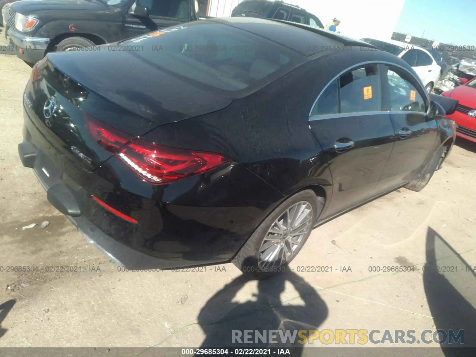 4 Photograph of a damaged car W1K5J4HB4MN147887 MERCEDES-BENZ CLA 2021