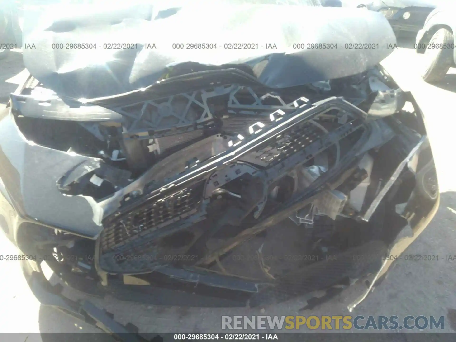 6 Photograph of a damaged car W1K5J4HB4MN147887 MERCEDES-BENZ CLA 2021