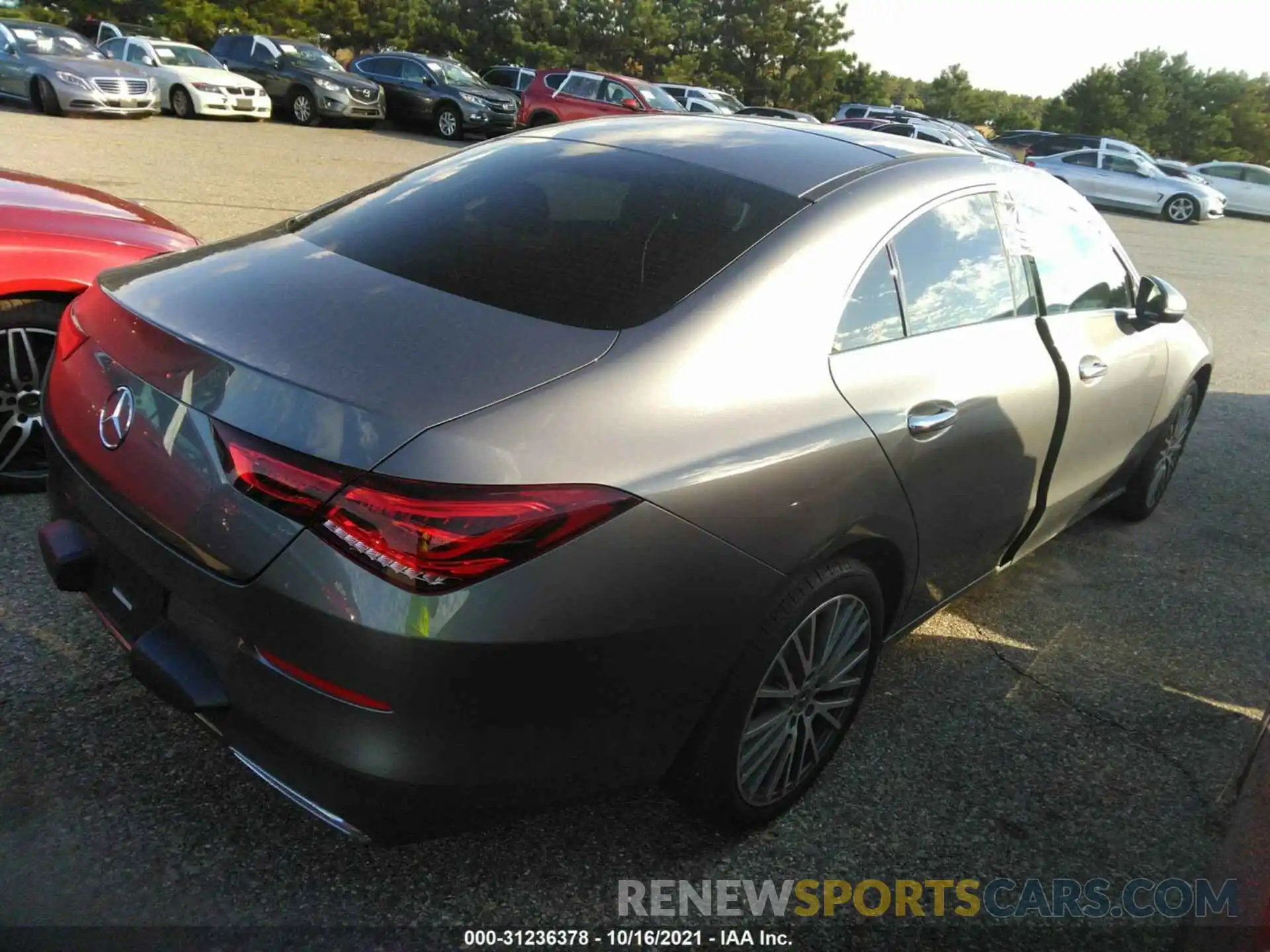 4 Photograph of a damaged car W1K5J4HB4MN162213 MERCEDES-BENZ CLA 2021