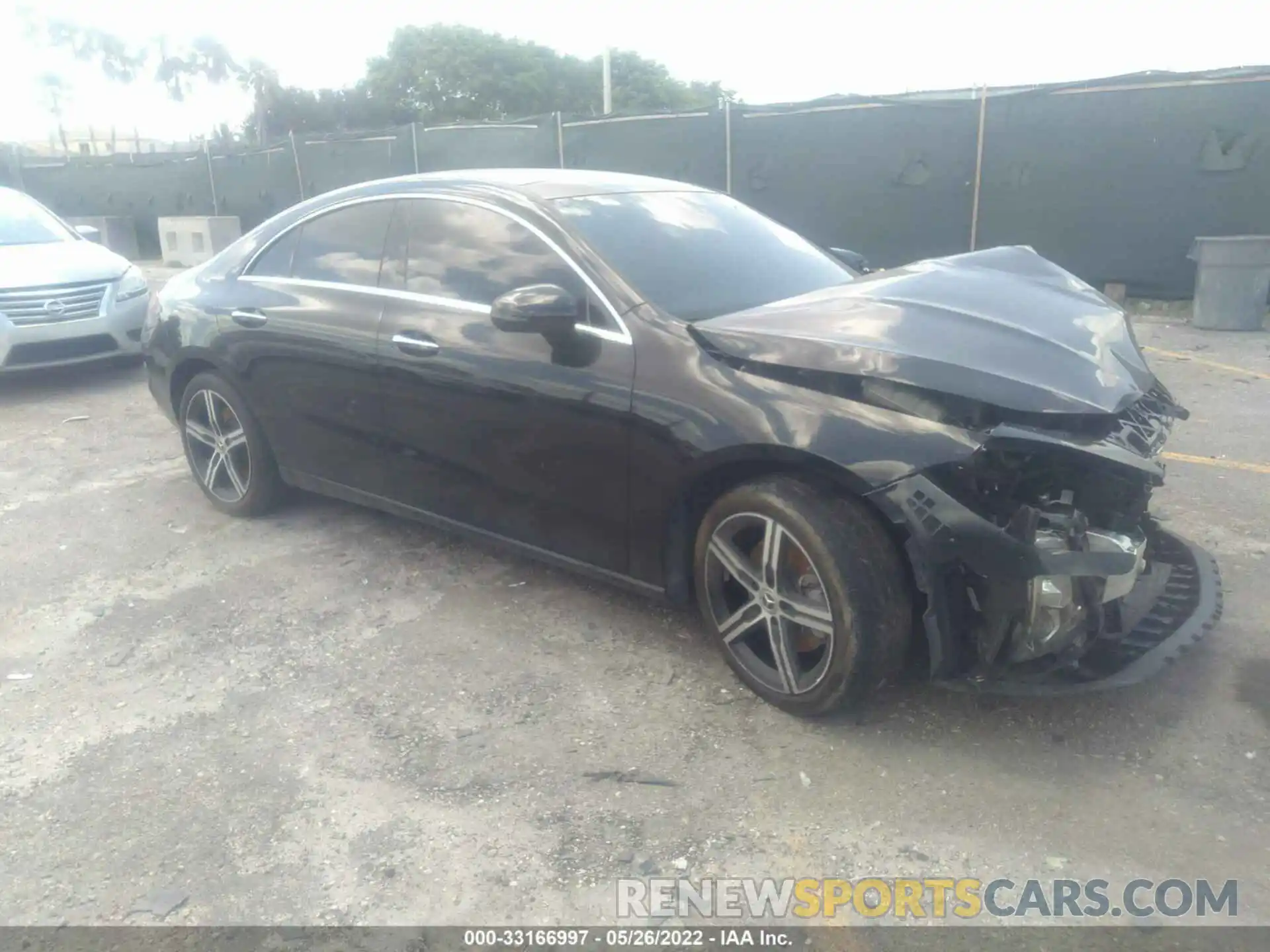 1 Photograph of a damaged car W1K5J4HB4MN200944 MERCEDES-BENZ CLA 2021