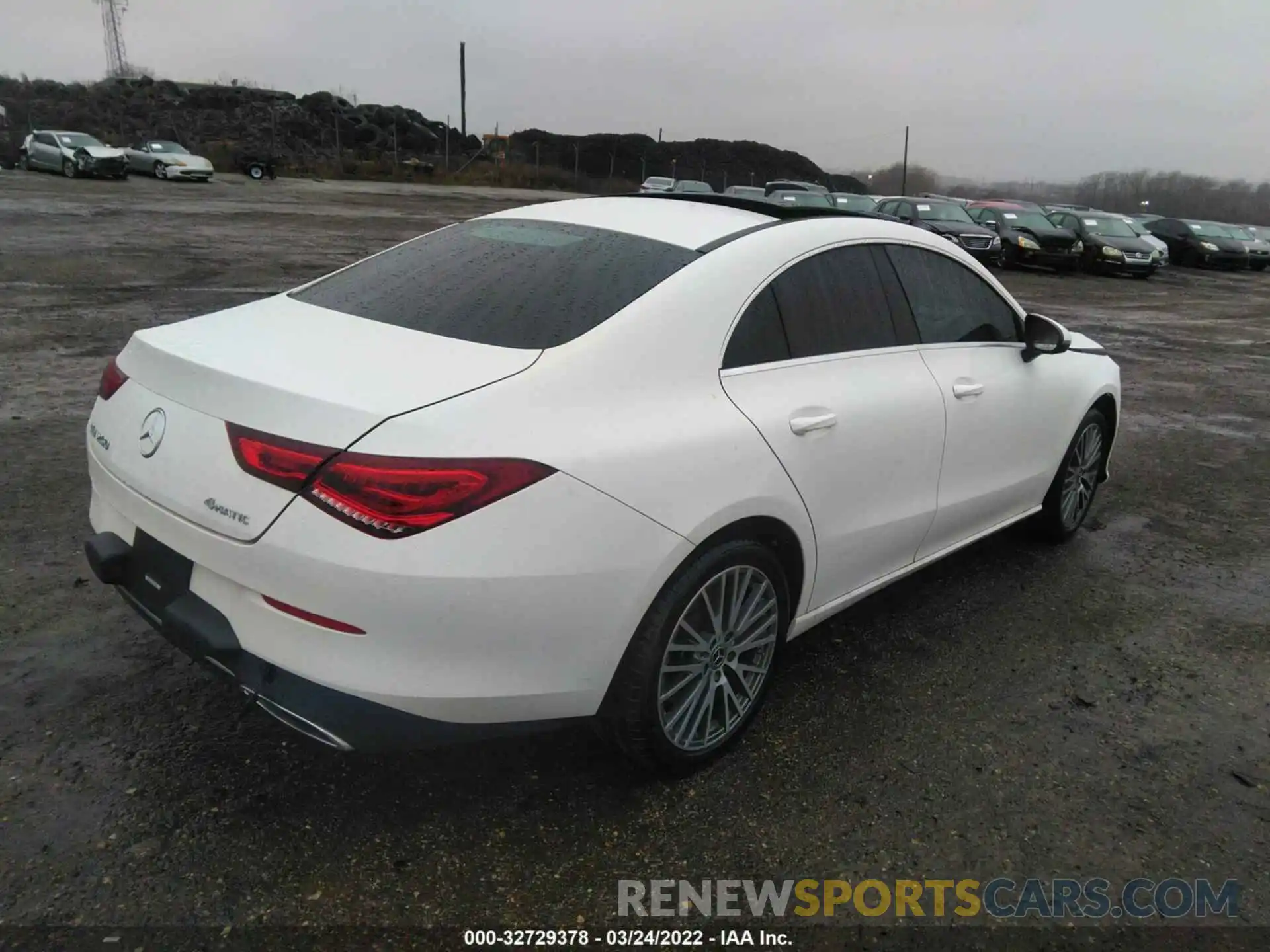 4 Photograph of a damaged car W1K5J4HB4MN211264 MERCEDES-BENZ CLA 2021