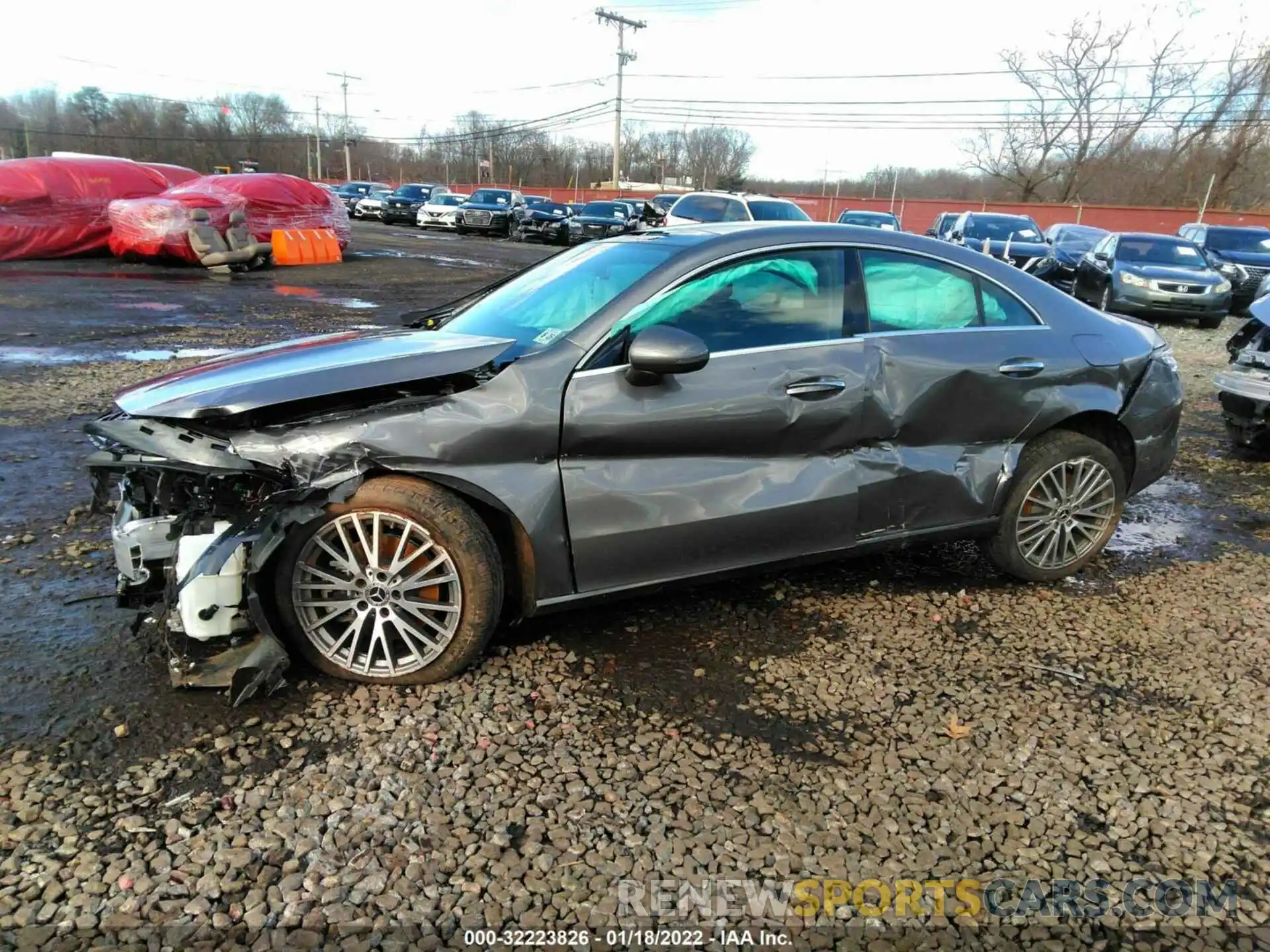 2 Photograph of a damaged car W1K5J4HB6MN218393 MERCEDES-BENZ CLA 2021