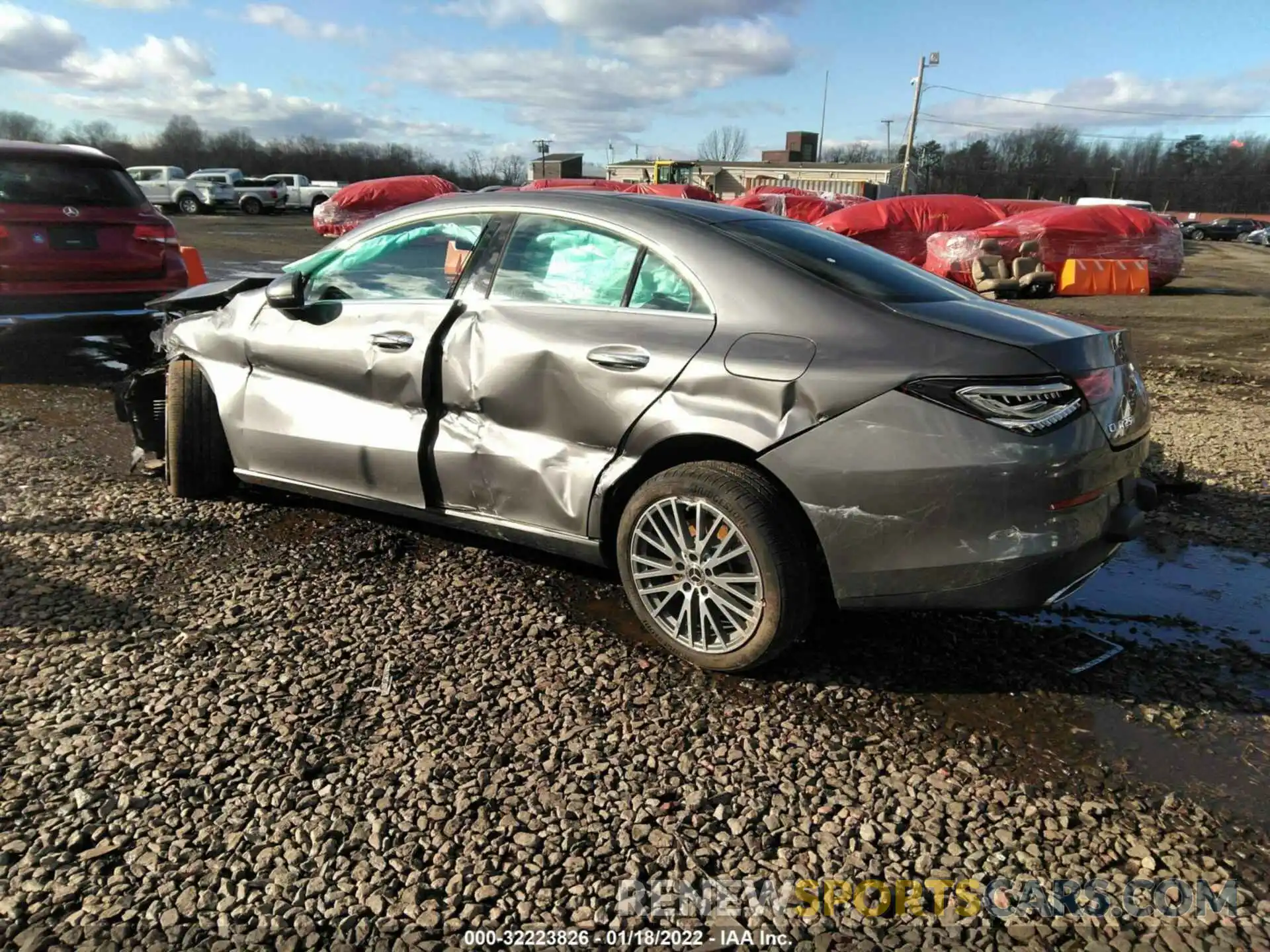 3 Photograph of a damaged car W1K5J4HB6MN218393 MERCEDES-BENZ CLA 2021