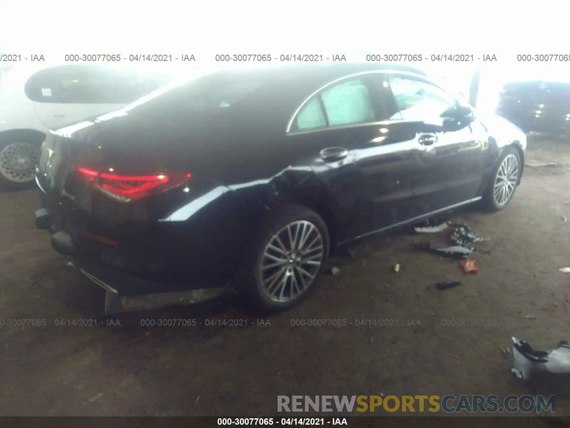 4 Photograph of a damaged car W1K5J4HB8MN171304 MERCEDES-BENZ CLA 2021