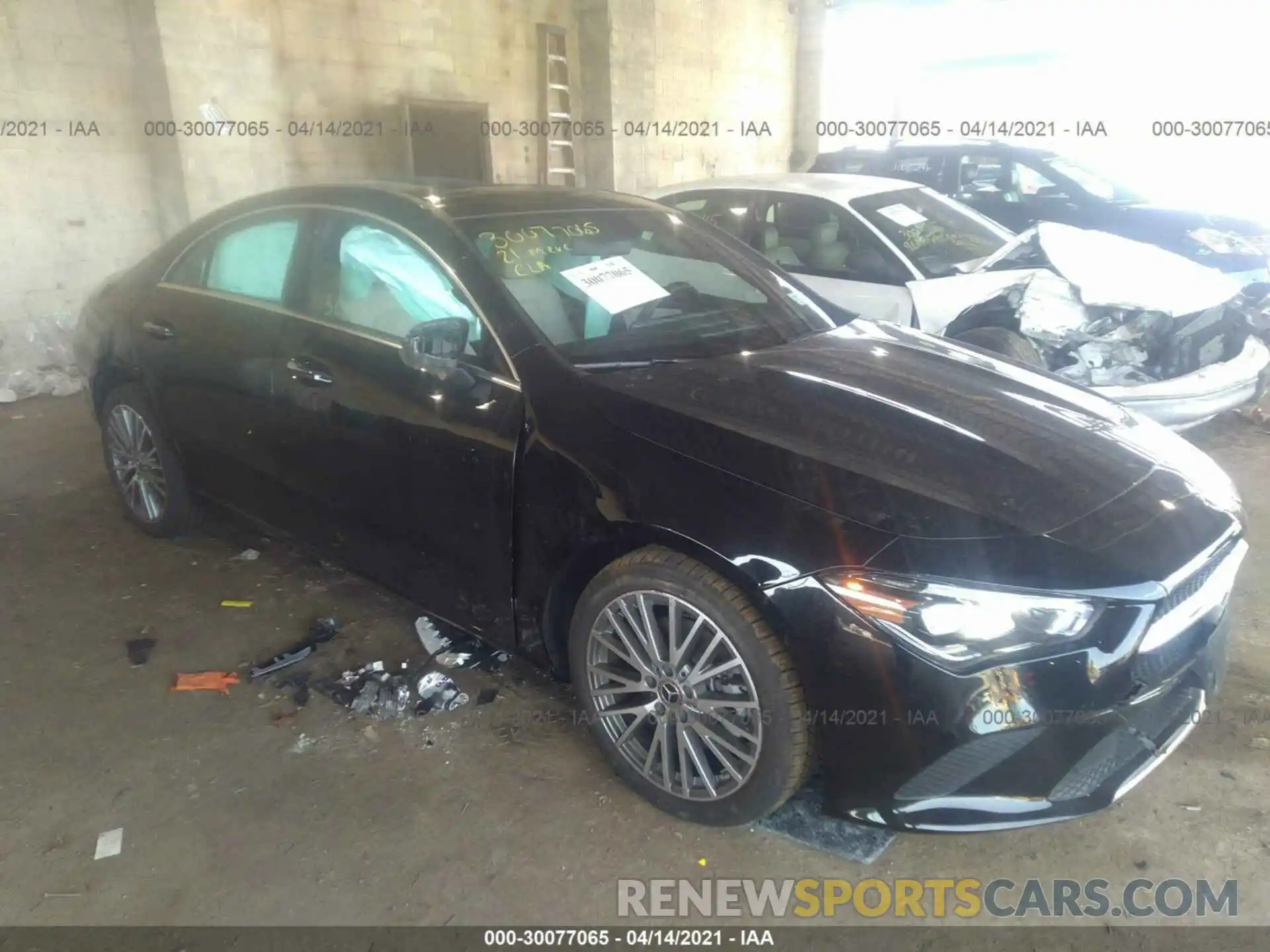 6 Photograph of a damaged car W1K5J4HB8MN171304 MERCEDES-BENZ CLA 2021