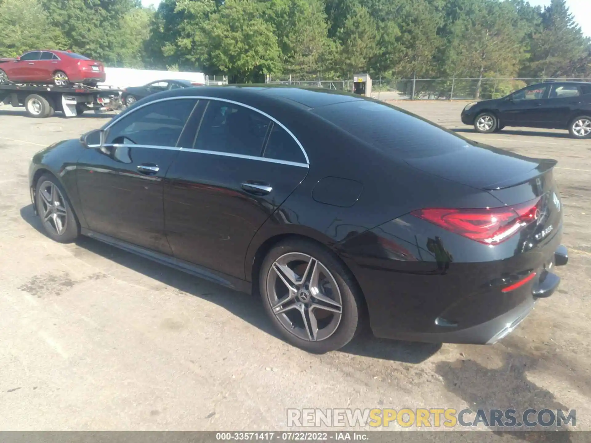 3 Photograph of a damaged car W1K5J4HB9MN172929 MERCEDES-BENZ CLA 2021