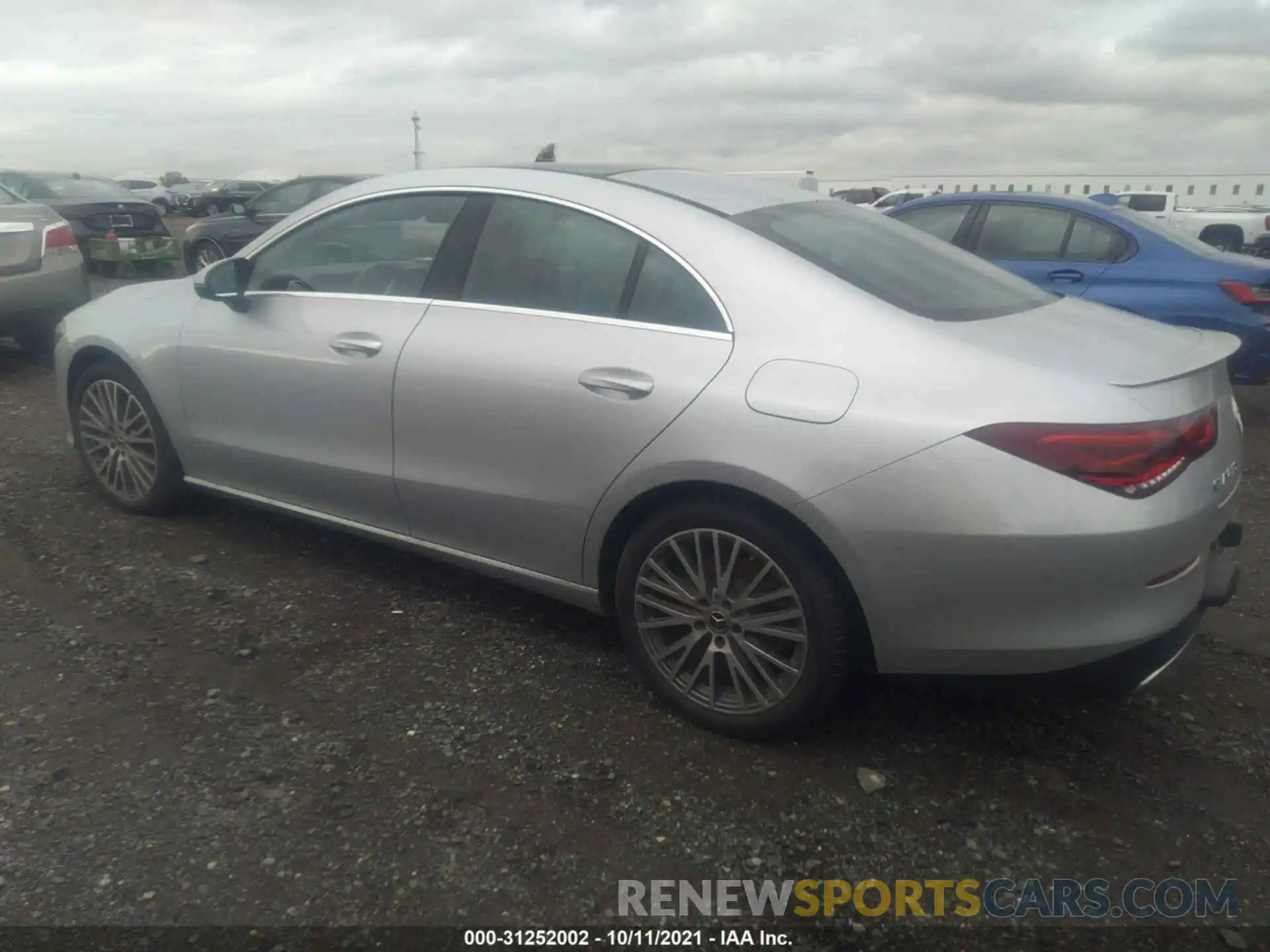 3 Photograph of a damaged car W1K5J4HBXMN149420 MERCEDES-BENZ CLA 2021