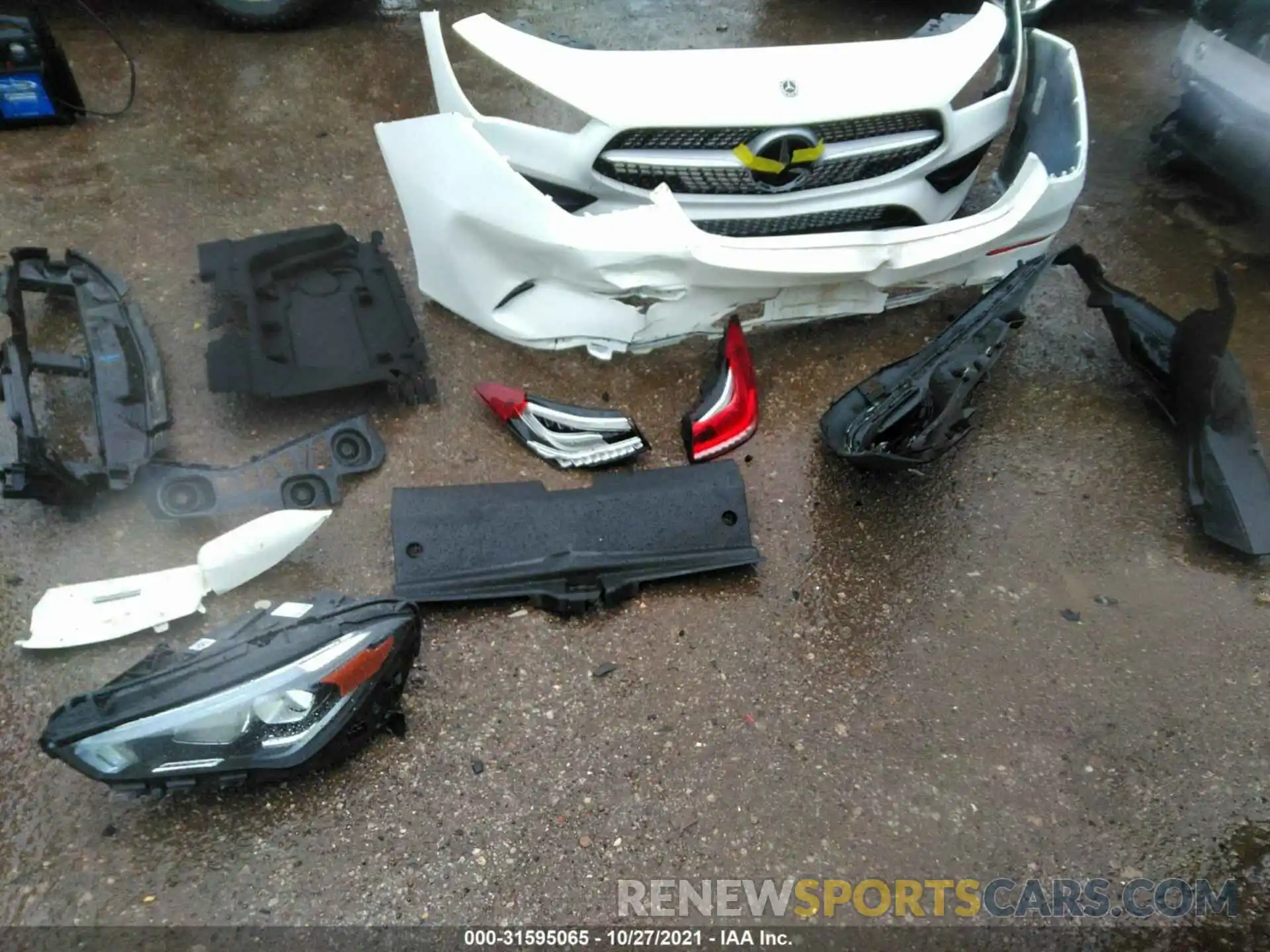 12 Photograph of a damaged car W1K5J4HBXMN166539 MERCEDES-BENZ CLA 2021