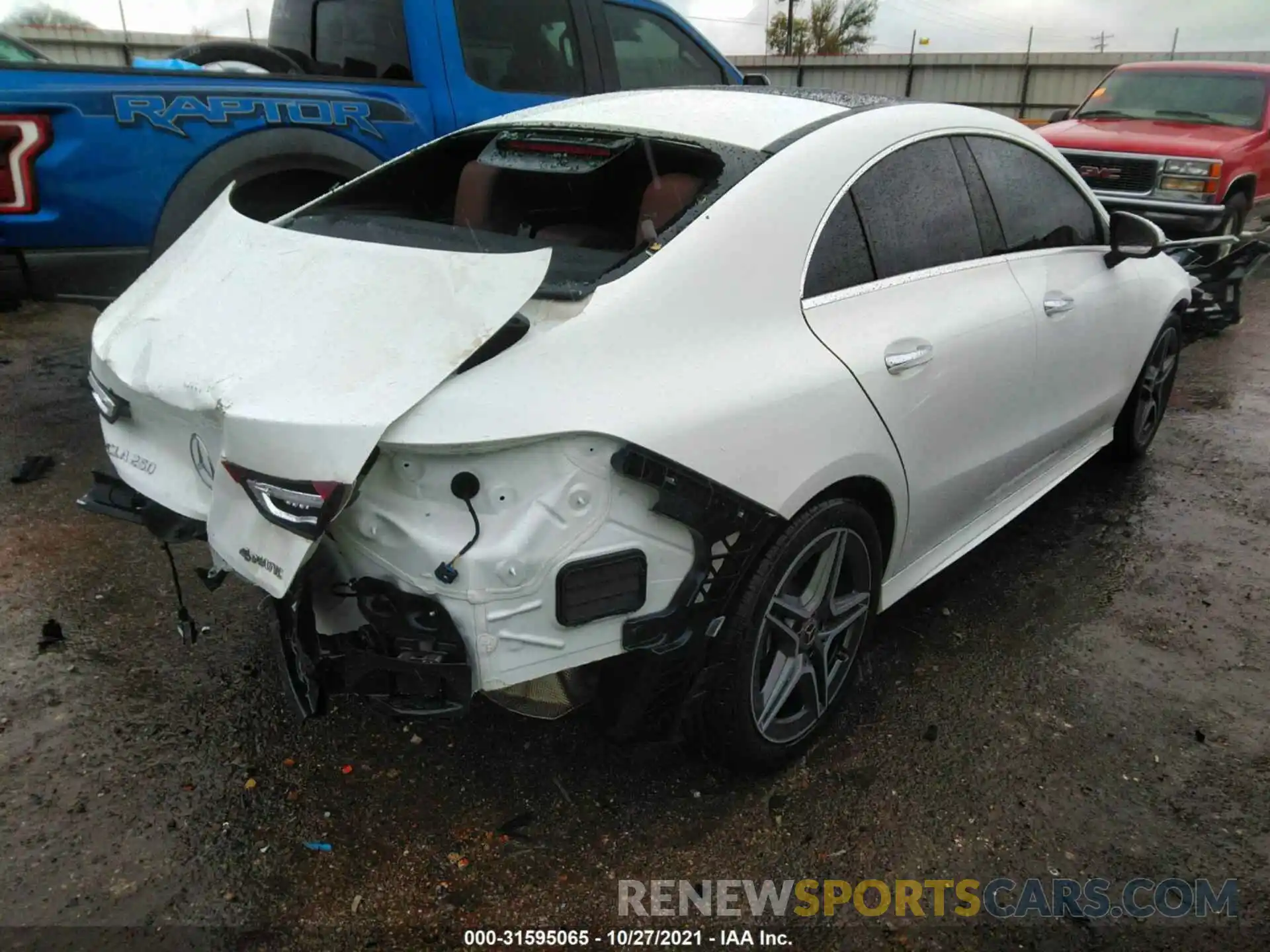 4 Photograph of a damaged car W1K5J4HBXMN166539 MERCEDES-BENZ CLA 2021