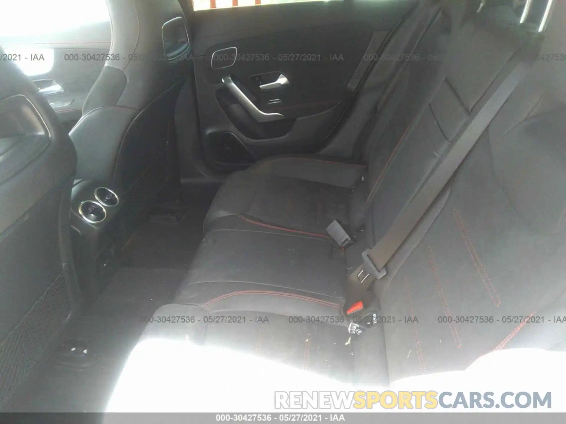 8 Photograph of a damaged car W1K5J5BB6MN162597 MERCEDES-BENZ CLA 2021