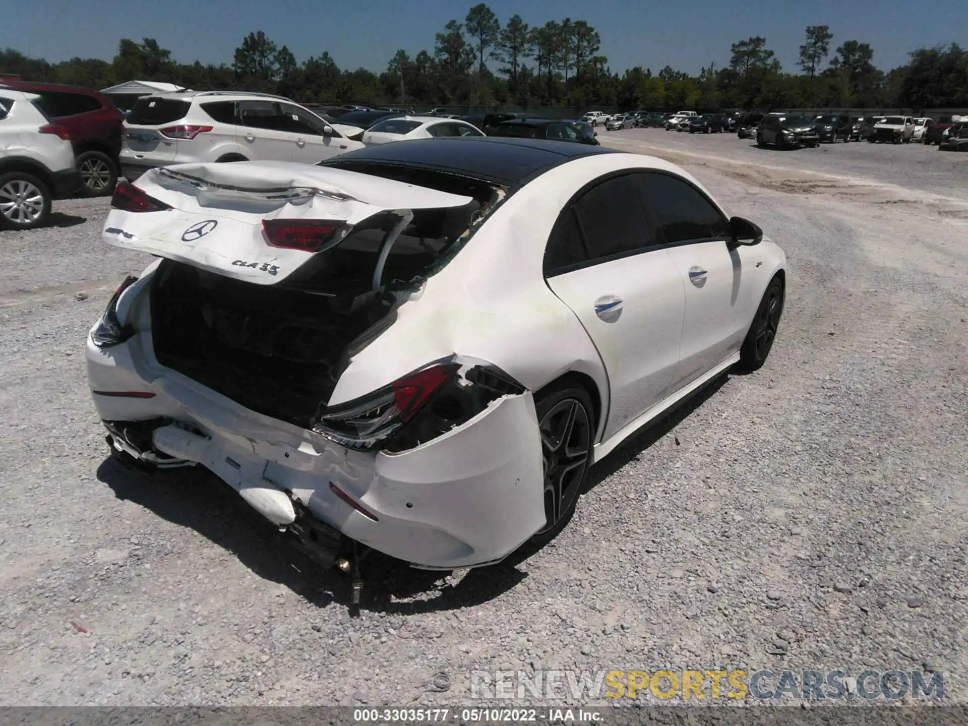 4 Photograph of a damaged car W1K5J5BB6MN191078 MERCEDES-BENZ CLA 2021