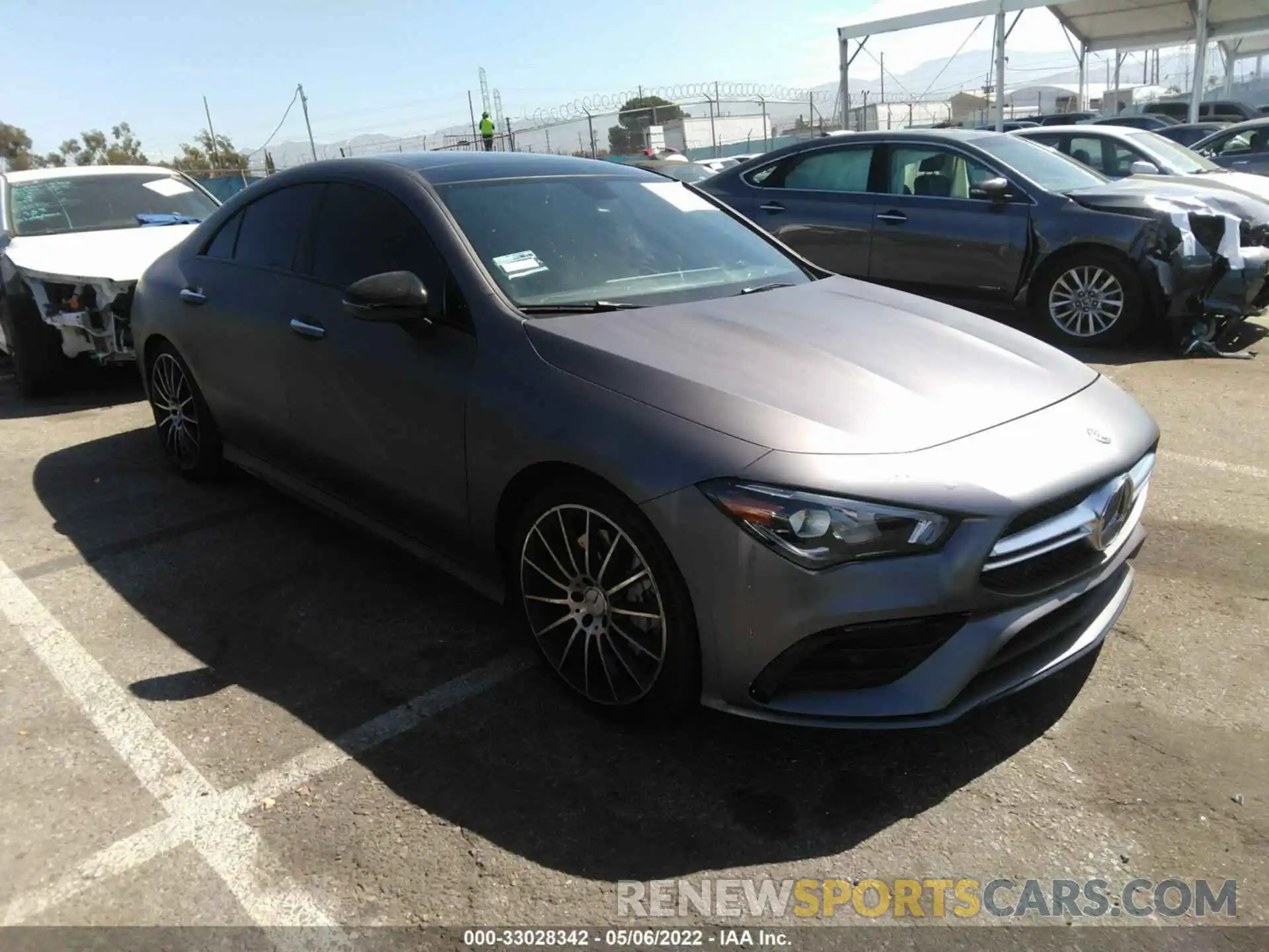 1 Photograph of a damaged car W1K5J5BB7MN240787 MERCEDES-BENZ CLA 2021