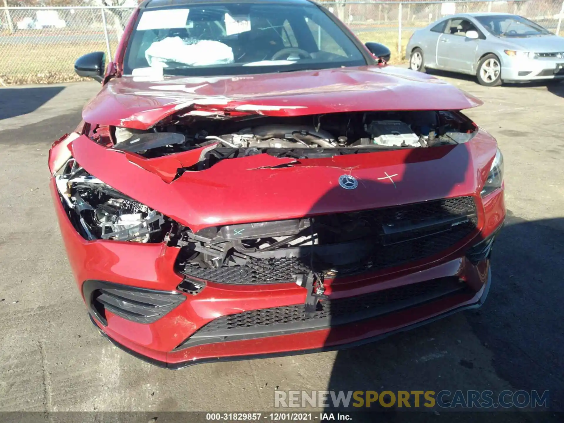 6 Photograph of a damaged car W1K5J5BB9MN187607 MERCEDES-BENZ CLA 2021