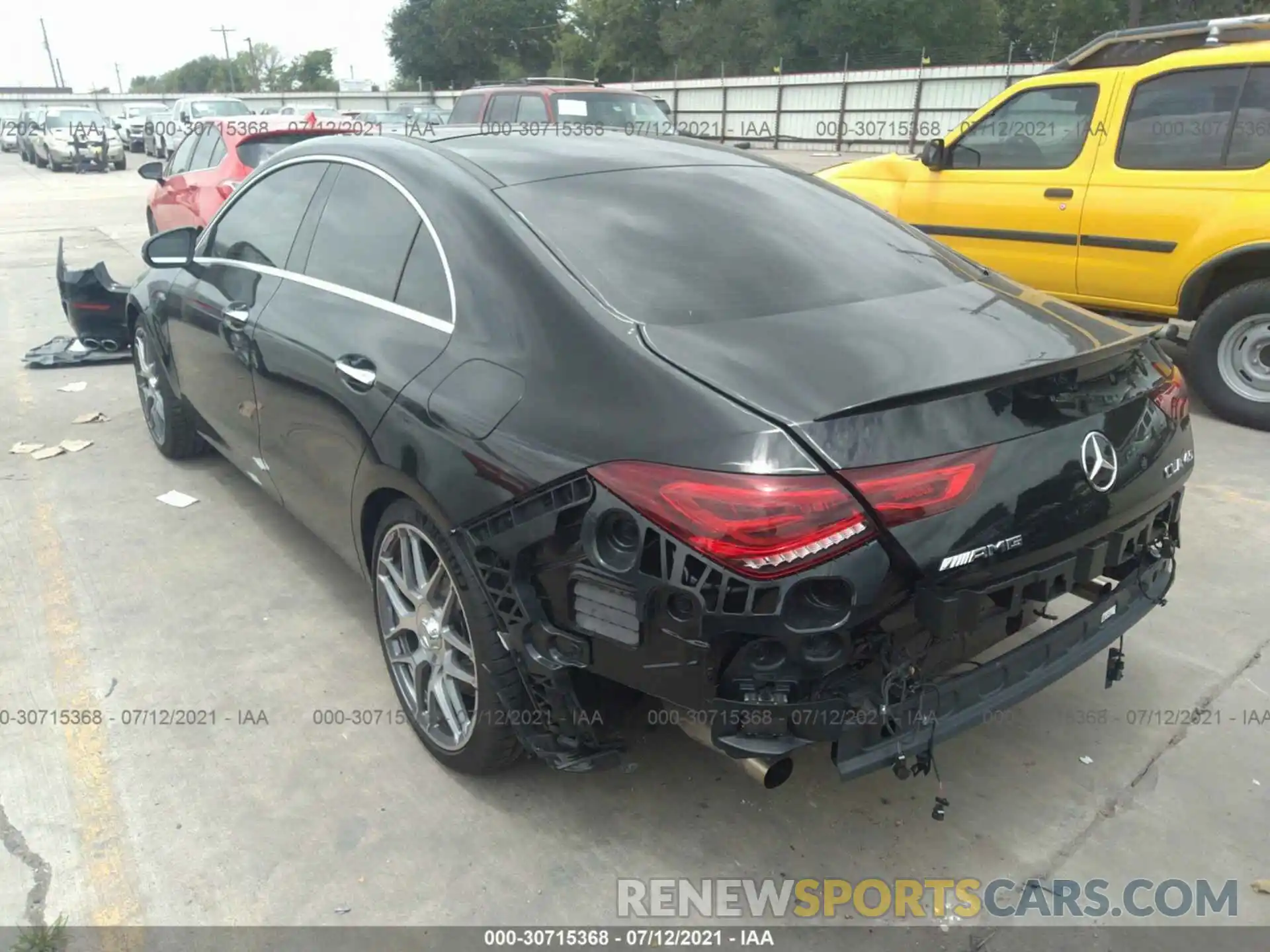 3 Photograph of a damaged car W1K5J5DB1MN148765 MERCEDES-BENZ CLA 2021