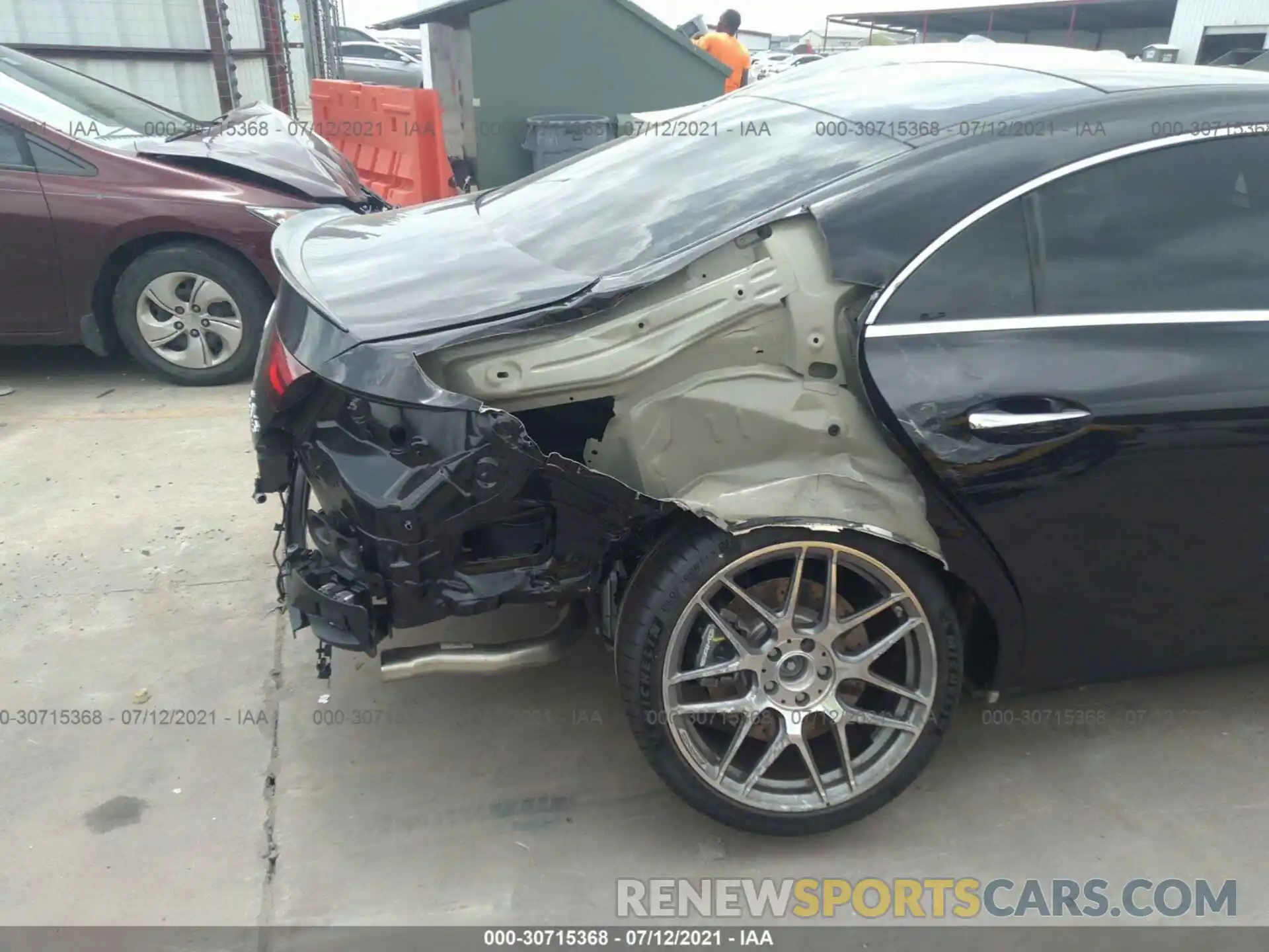 6 Photograph of a damaged car W1K5J5DB1MN148765 MERCEDES-BENZ CLA 2021