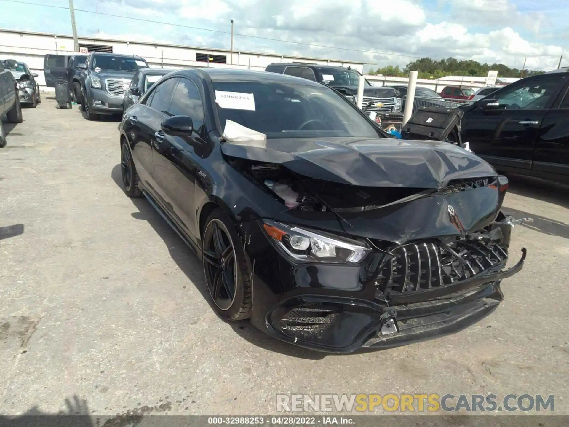 1 Photograph of a damaged car W1K5J5DB2MN215258 MERCEDES-BENZ CLA 2021