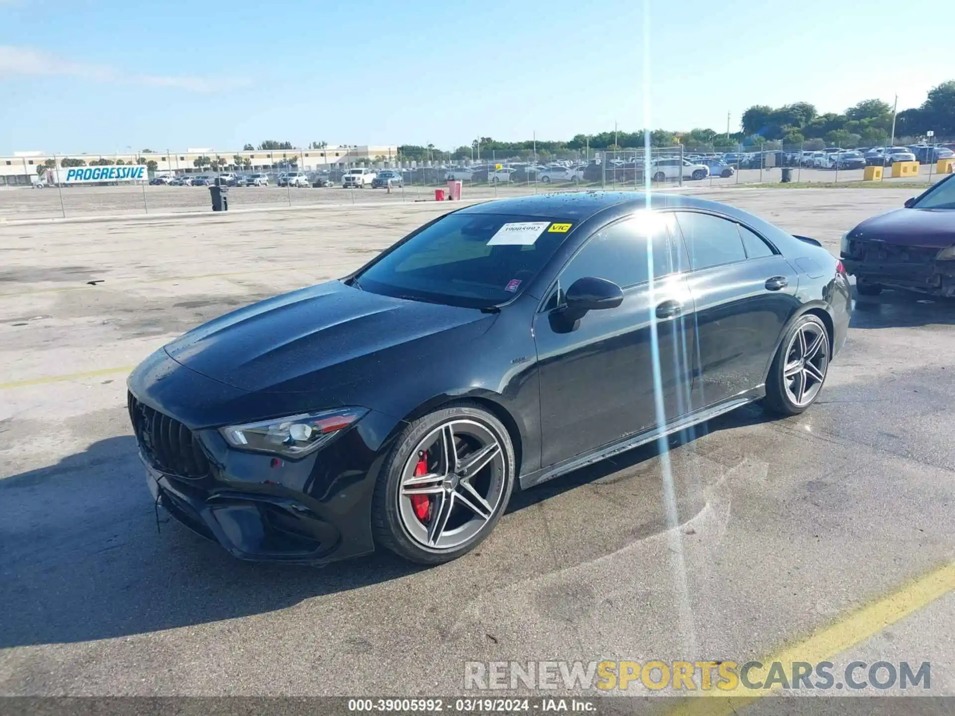 2 Photograph of a damaged car W1K5J5DB7MN175467 MERCEDES-BENZ CLA 2021