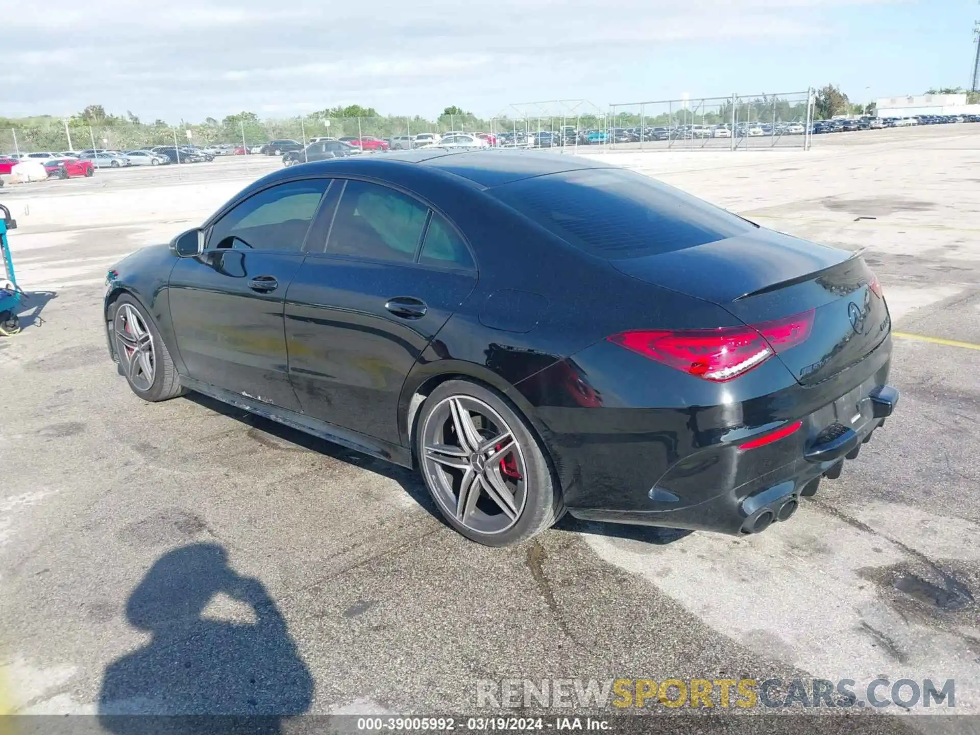 3 Photograph of a damaged car W1K5J5DB7MN175467 MERCEDES-BENZ CLA 2021