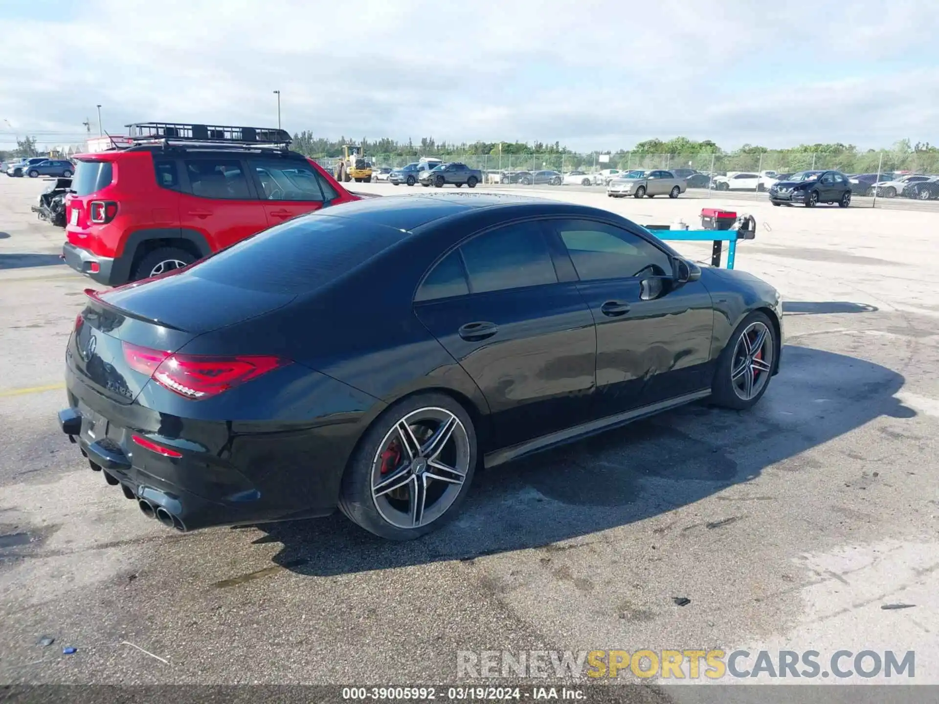 4 Photograph of a damaged car W1K5J5DB7MN175467 MERCEDES-BENZ CLA 2021