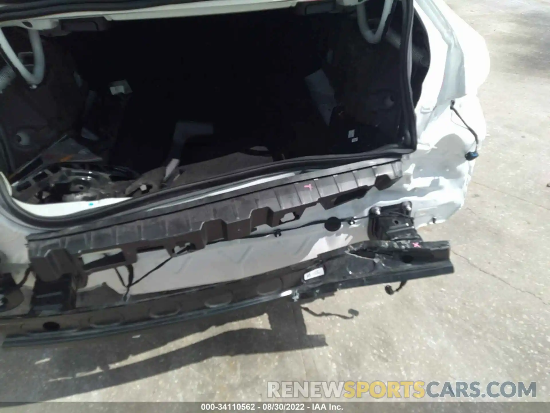 6 Photograph of a damaged car W1K5J4GB5NN295789 MERCEDES-BENZ CLA 2022