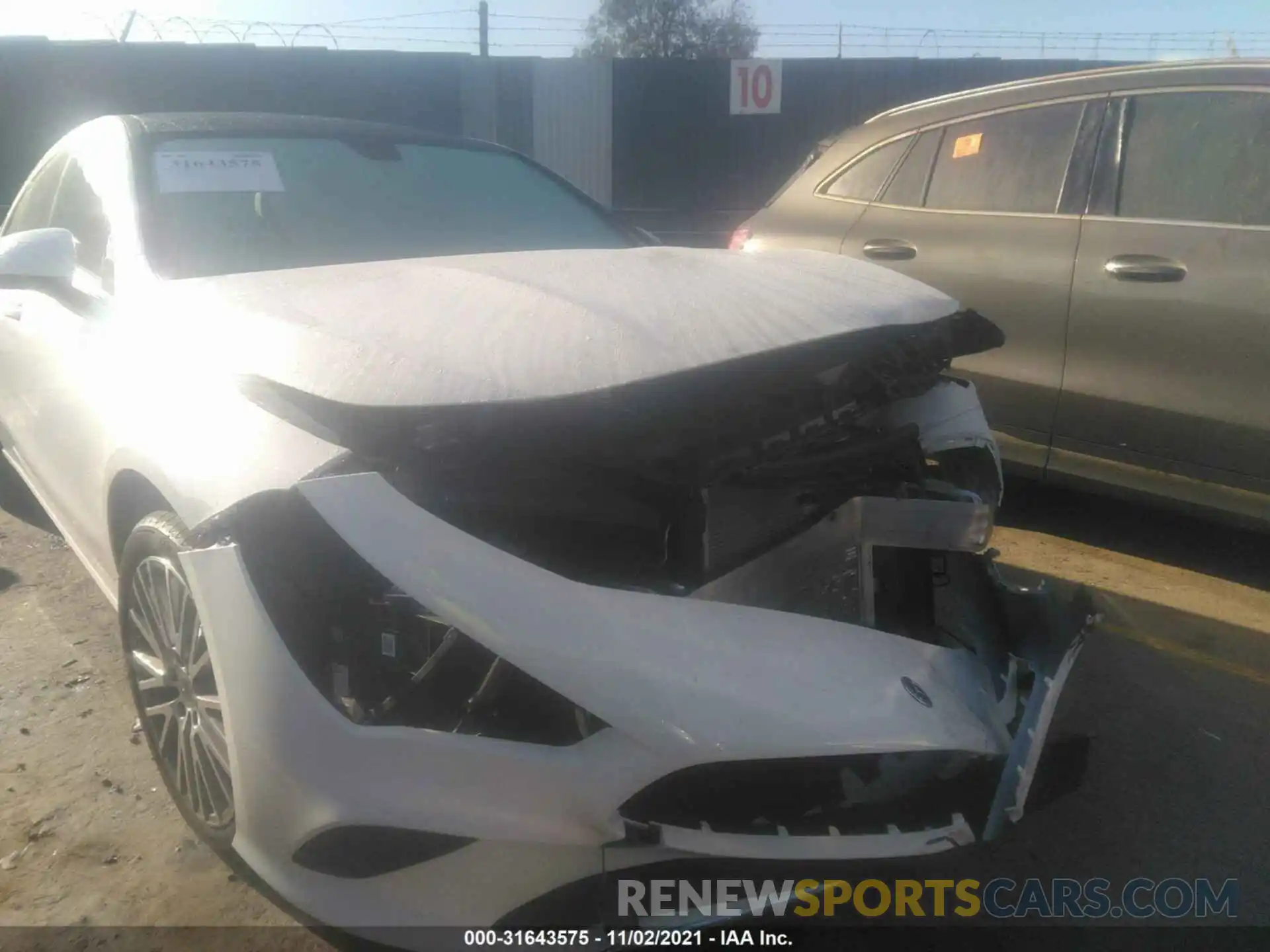 6 Photograph of a damaged car W1K5J4GB7NN249848 MERCEDES-BENZ CLA 2022