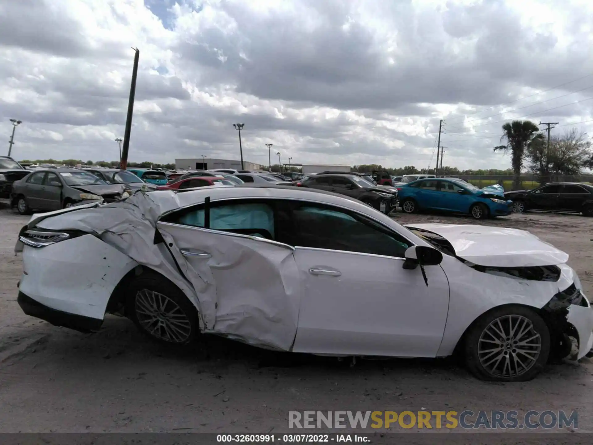 6 Photograph of a damaged car W1K5J4GB8NN275391 MERCEDES-BENZ CLA 2022