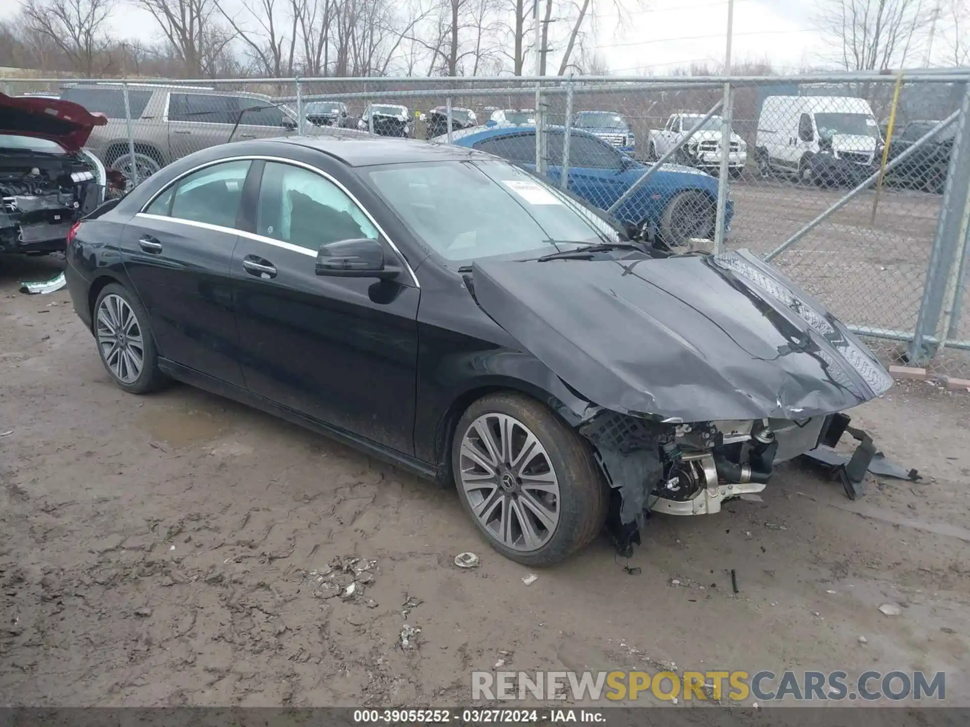 1 Photograph of a damaged car WDDSJ4EB3KN745733 MERCEDES-BENZ CLA 250 2019