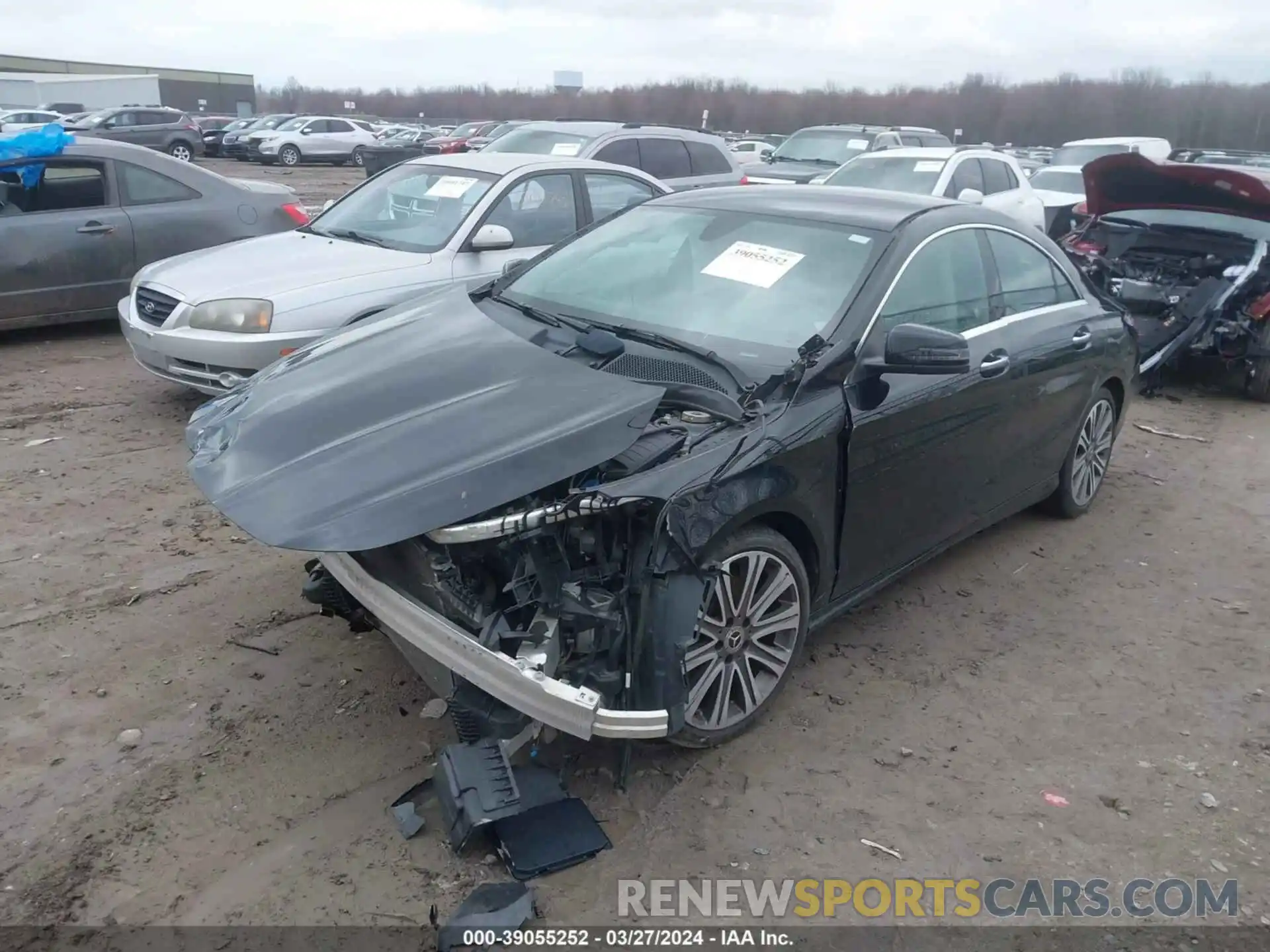 2 Photograph of a damaged car WDDSJ4EB3KN745733 MERCEDES-BENZ CLA 250 2019