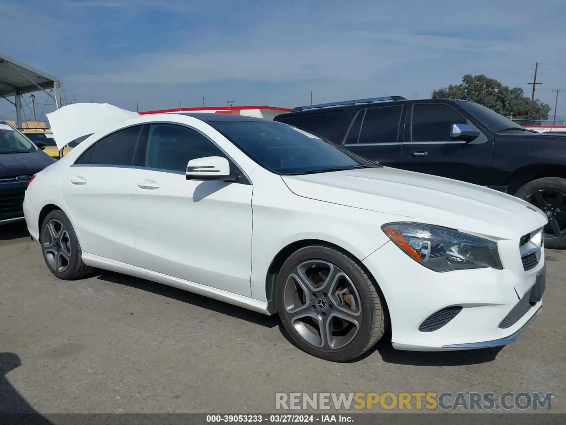 1 Photograph of a damaged car WDDSJ4EB6KN752787 MERCEDES-BENZ CLA 250 2019